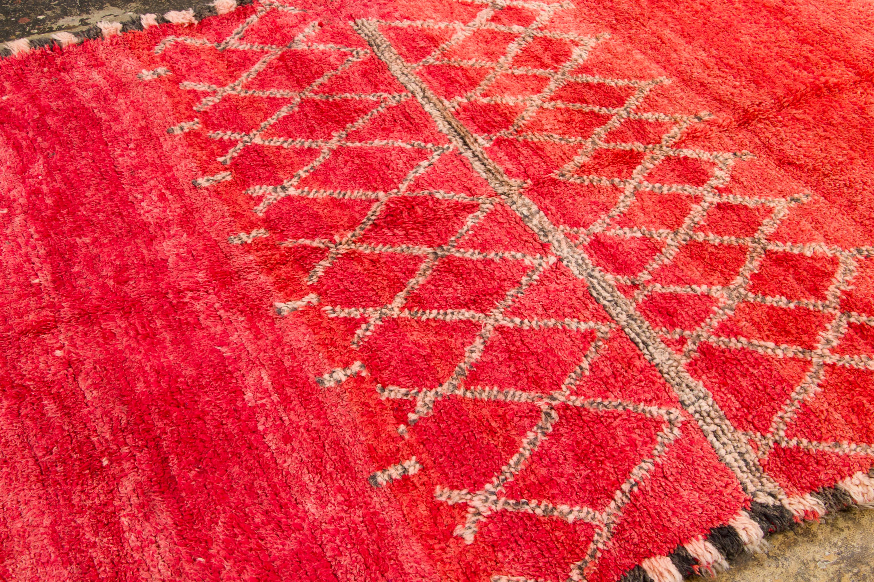 Vintage Moroccan Berber Rug