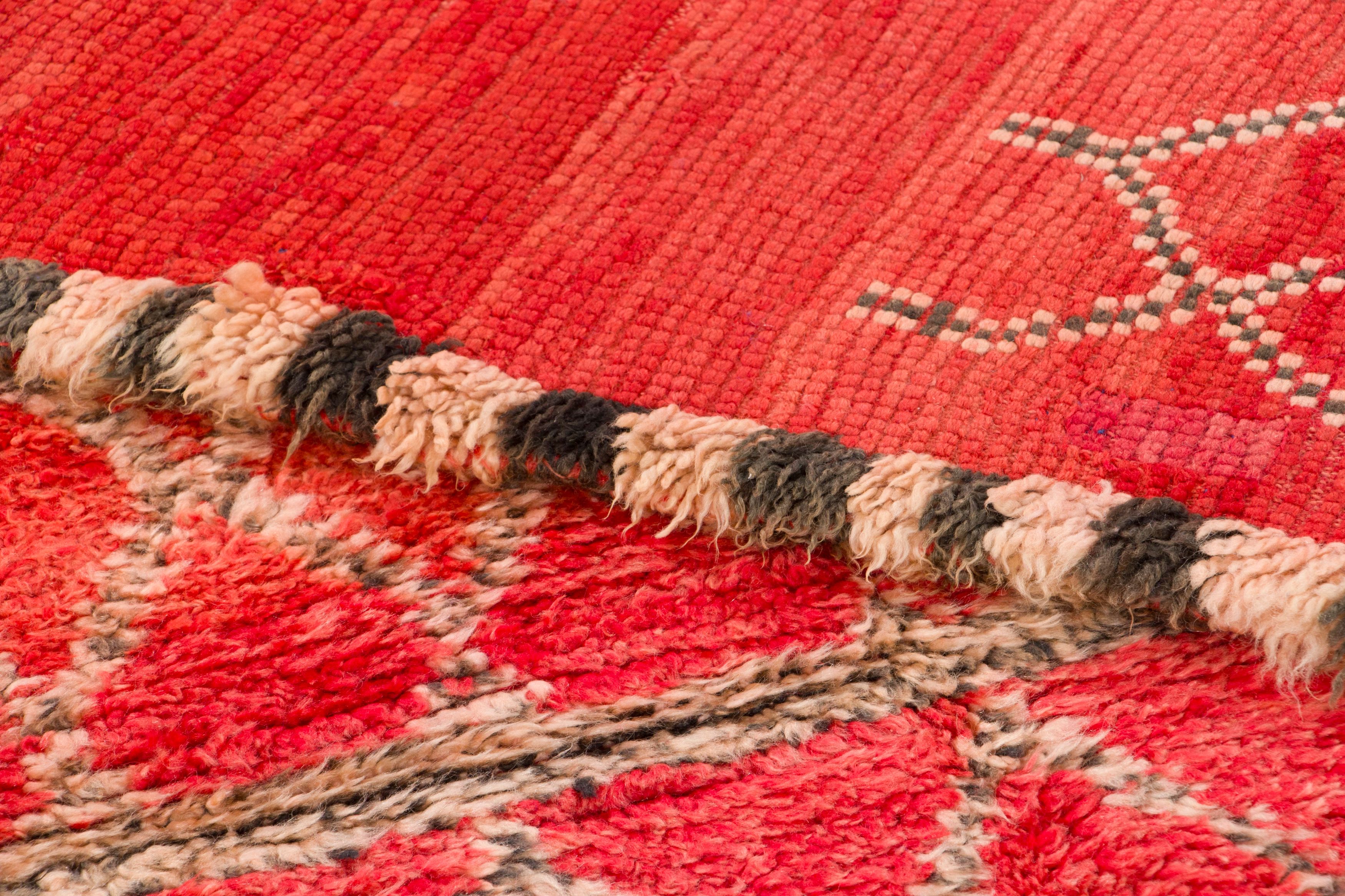 Vintage Moroccan Berber Rug
