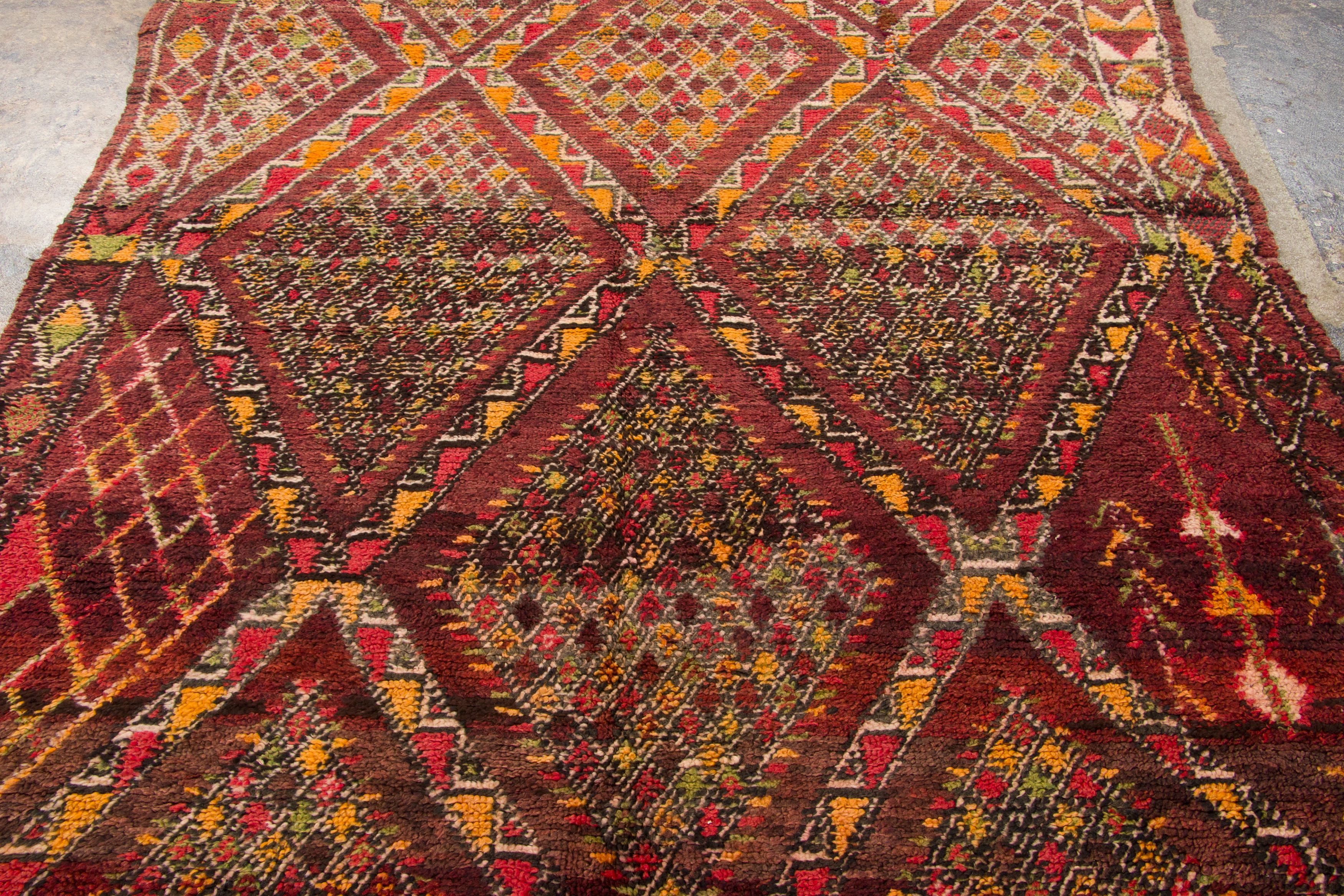 Vintage Moroccan Rug