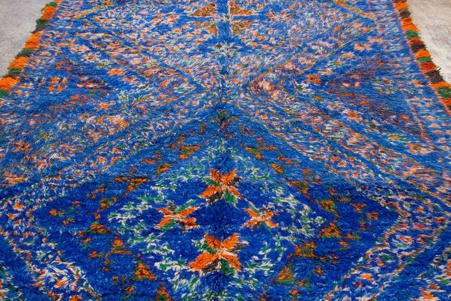 Vintage Moroccan Berber Rug