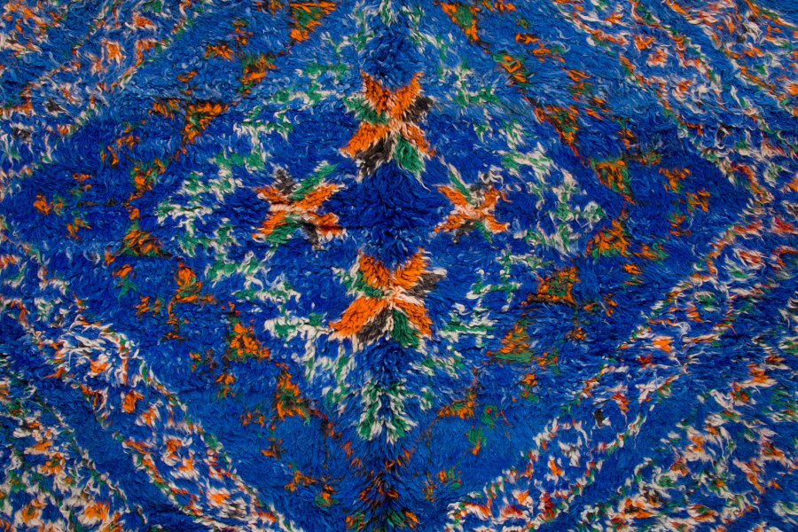 Vintage Moroccan Berber Rug