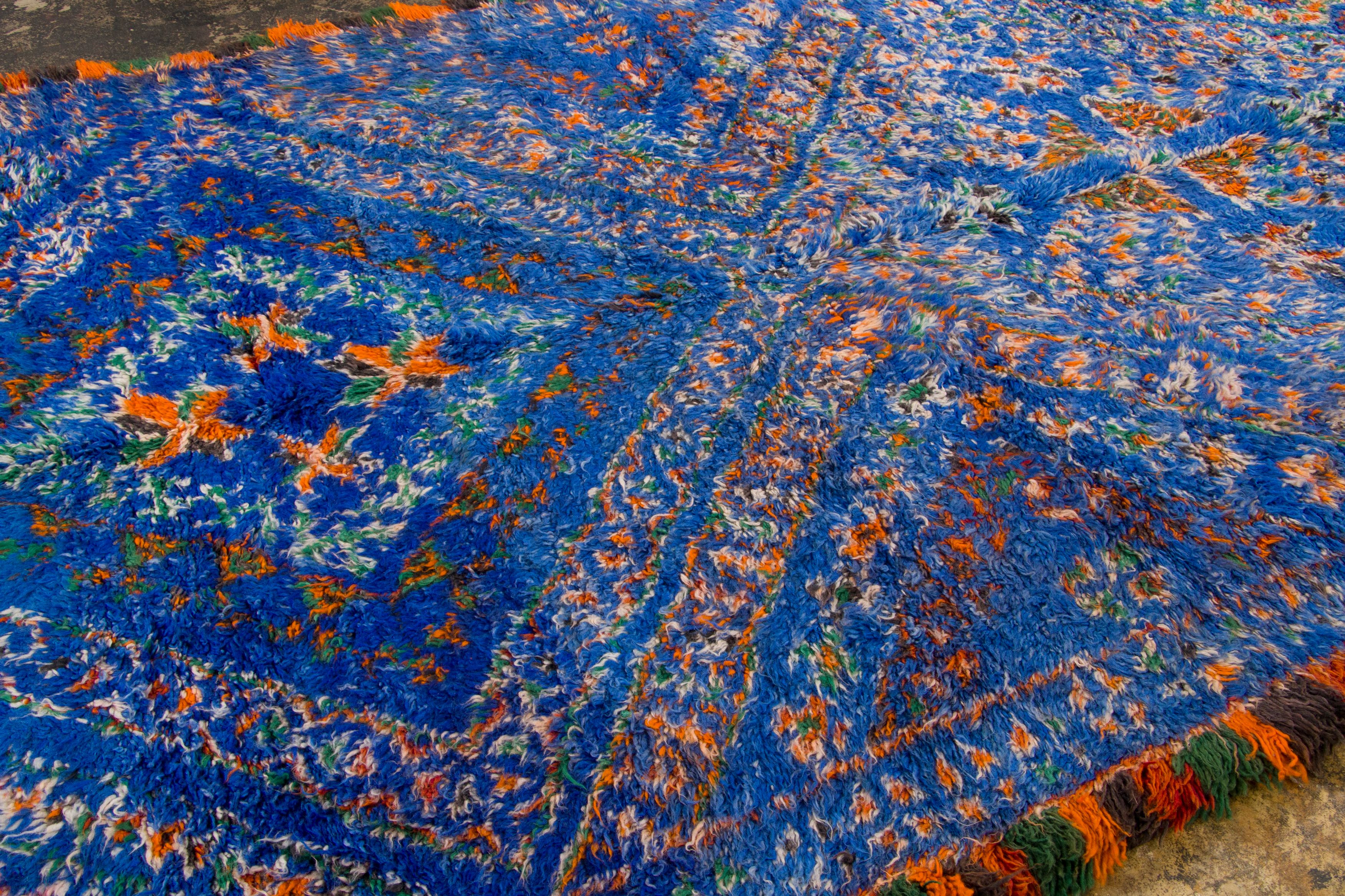 Vintage Moroccan Berber Rug