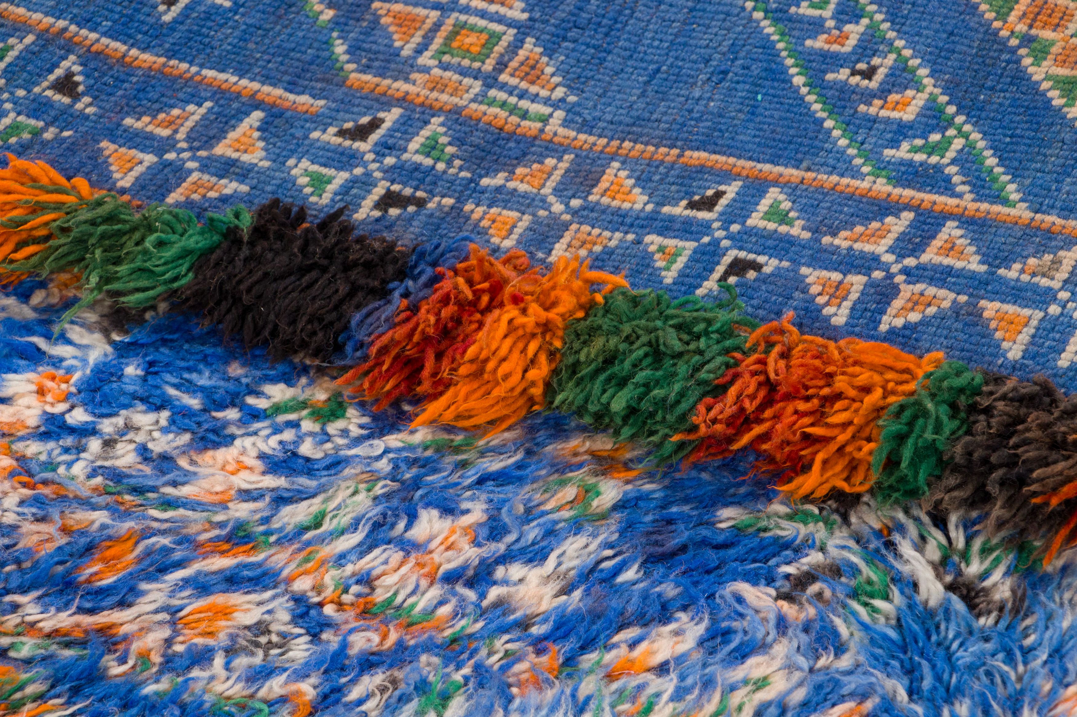 Vintage Moroccan Berber Rug