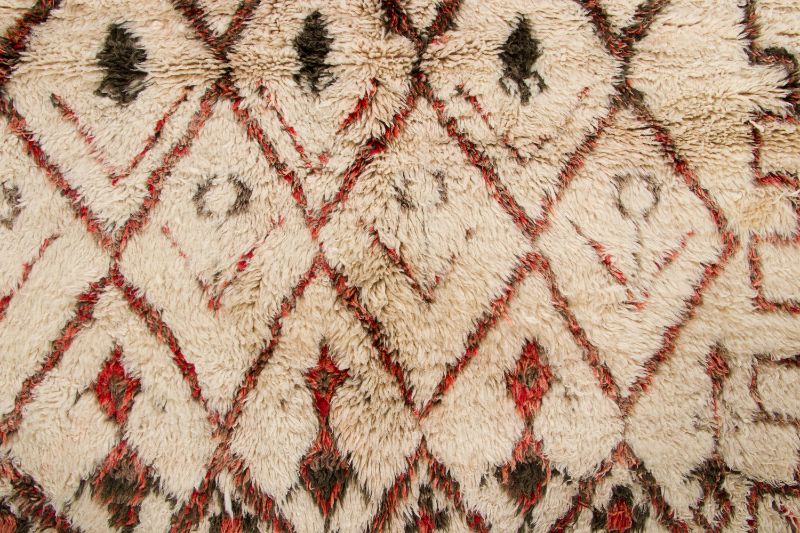 Vintage Moroccan Shag Rug