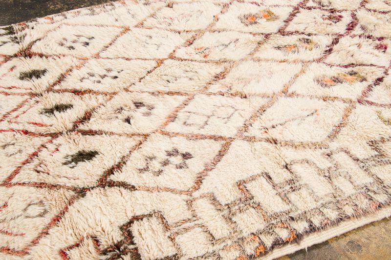 Vintage Moroccan Shag Rug