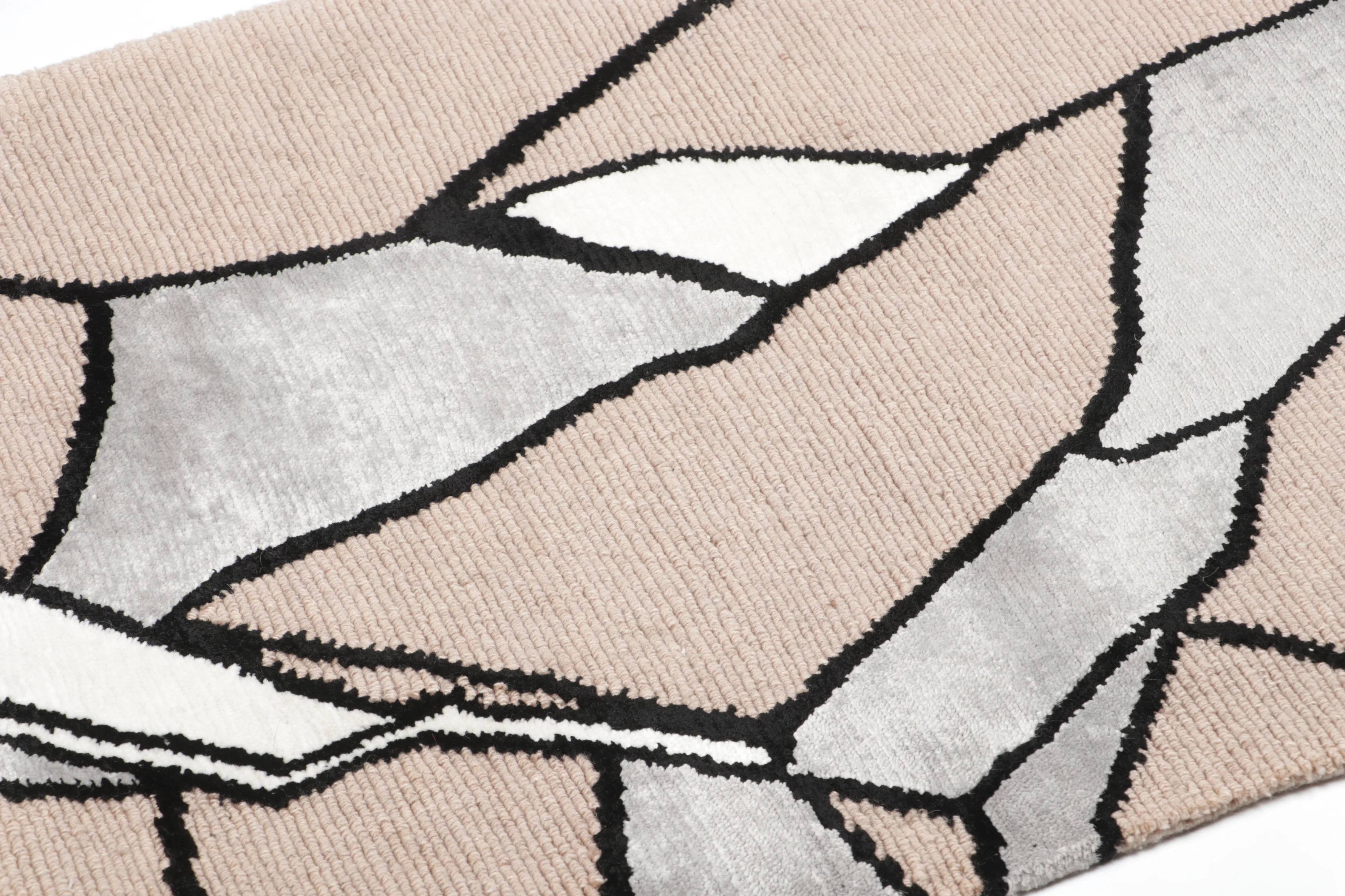 Contemporary Geometric Gift-Sized Rug