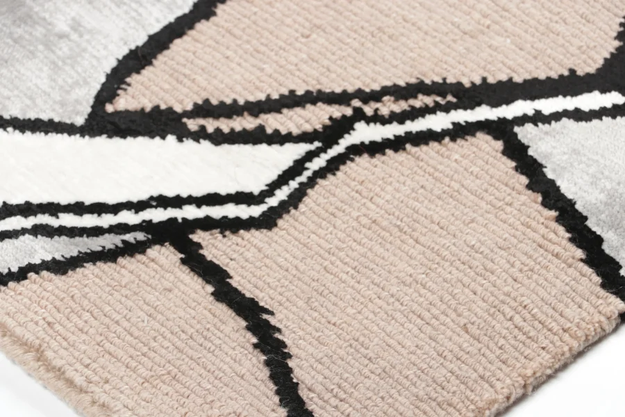 Contemporary Geometric Gift-Sized Rug