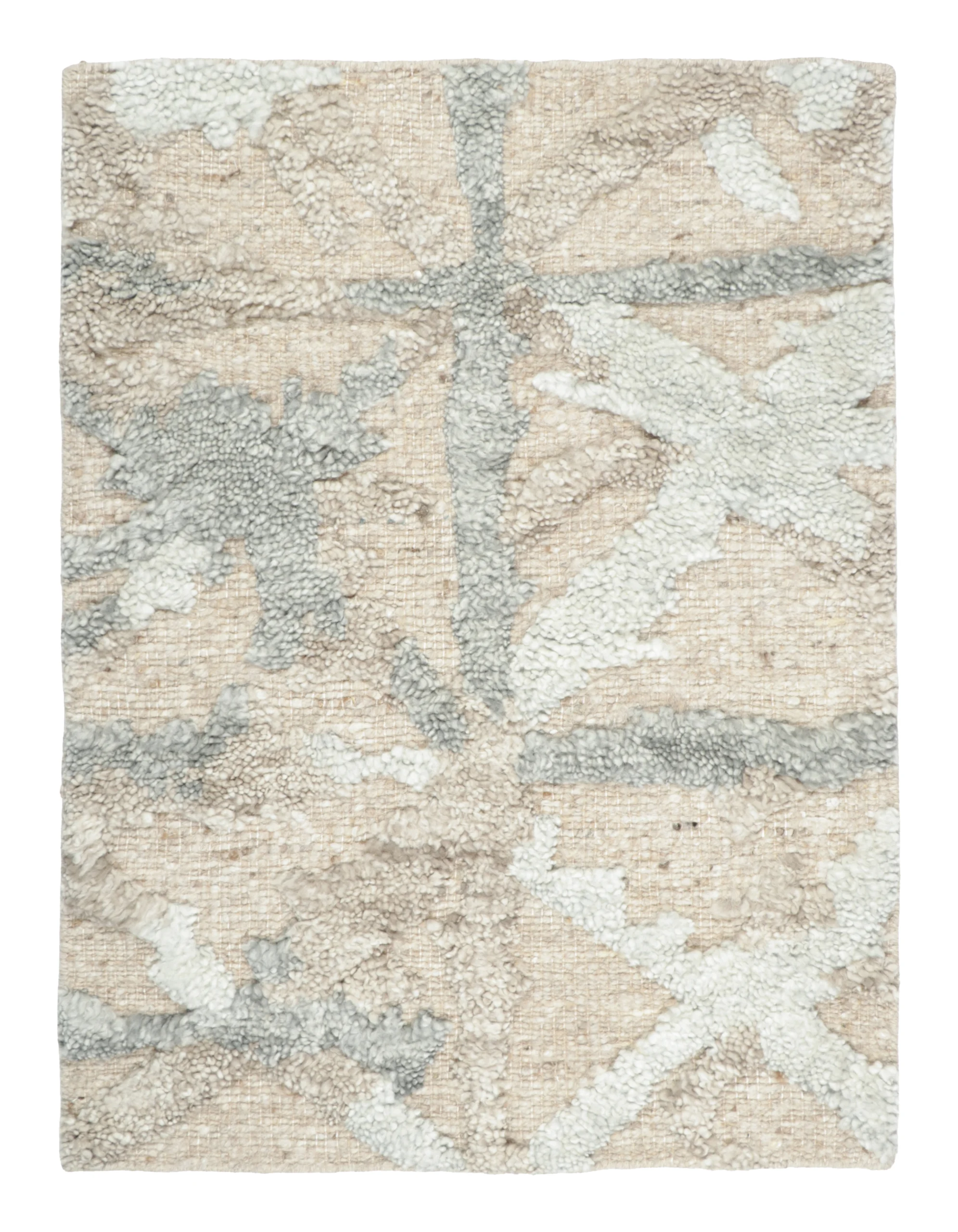 Contemporary Geometric Gift-Sized Rug
