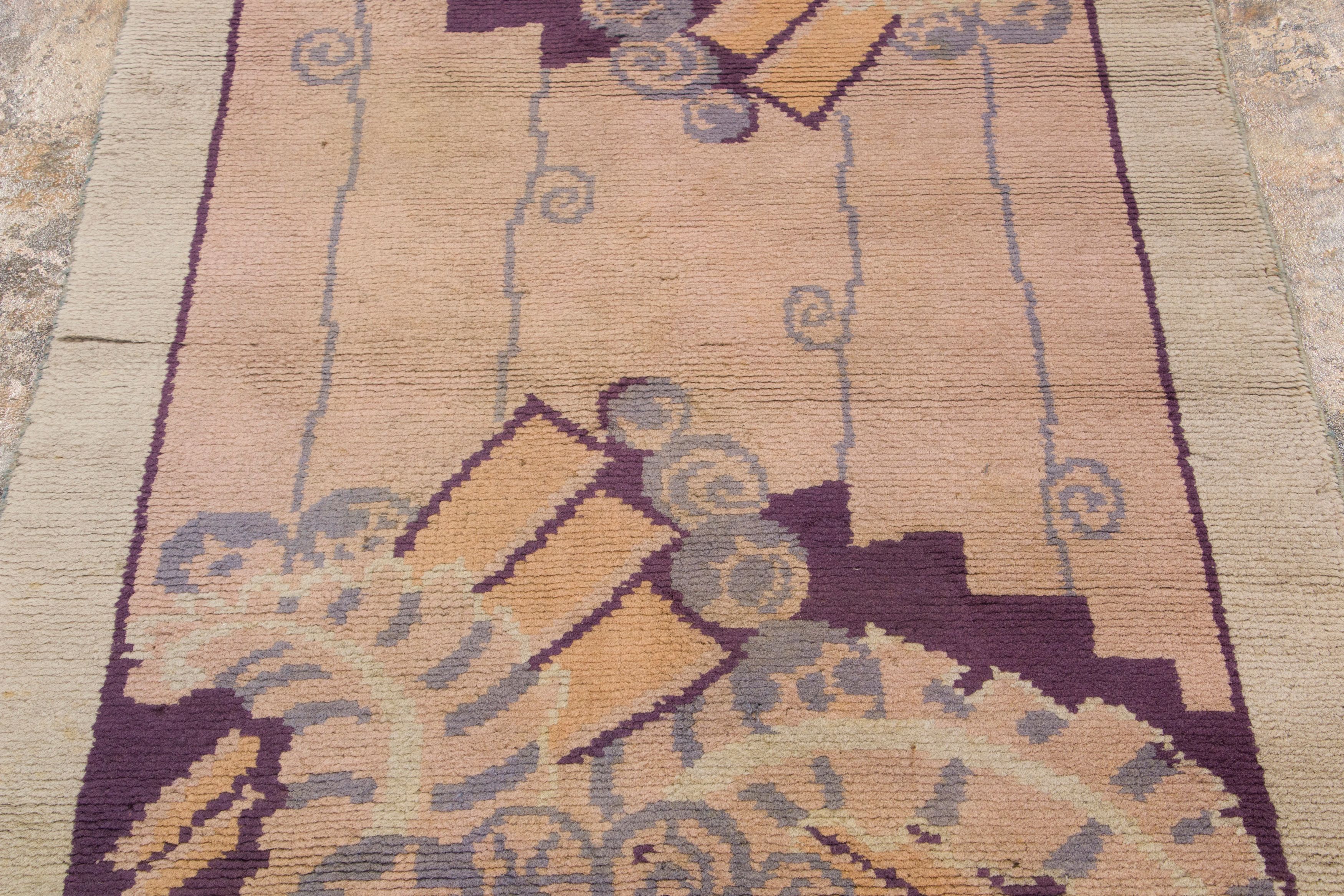 Vintage French Art Deco Runner
