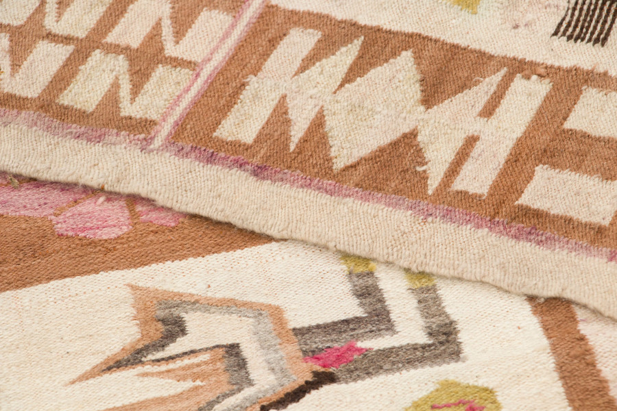 Vintage Scandinavian Kilim Rug
