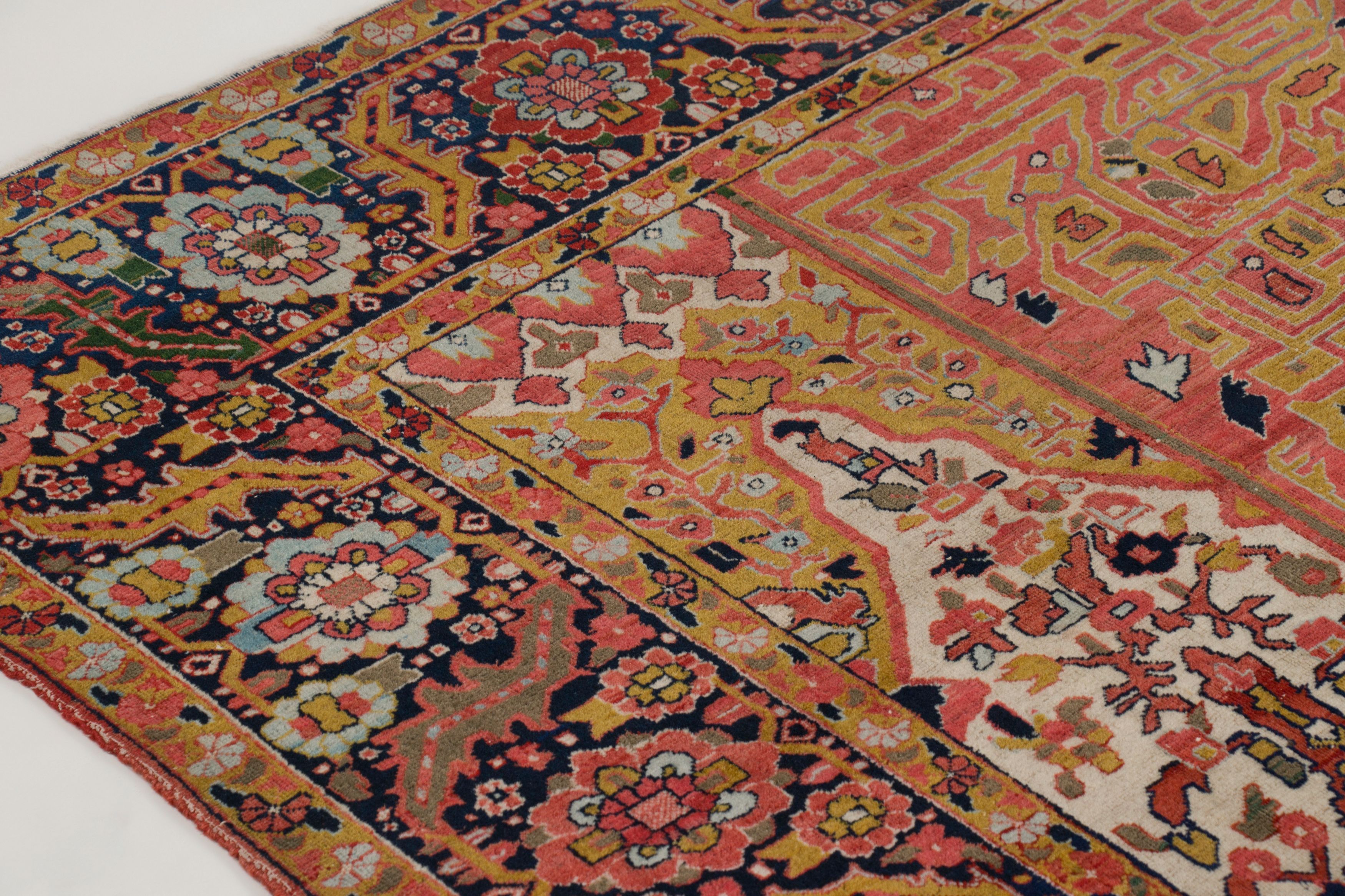 Antique Persian Serapi Rug