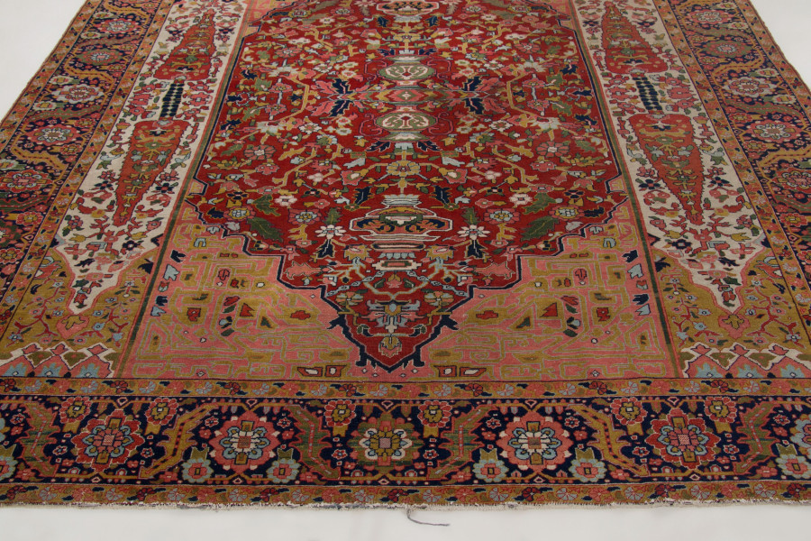 Antique Persian Serapi Rug