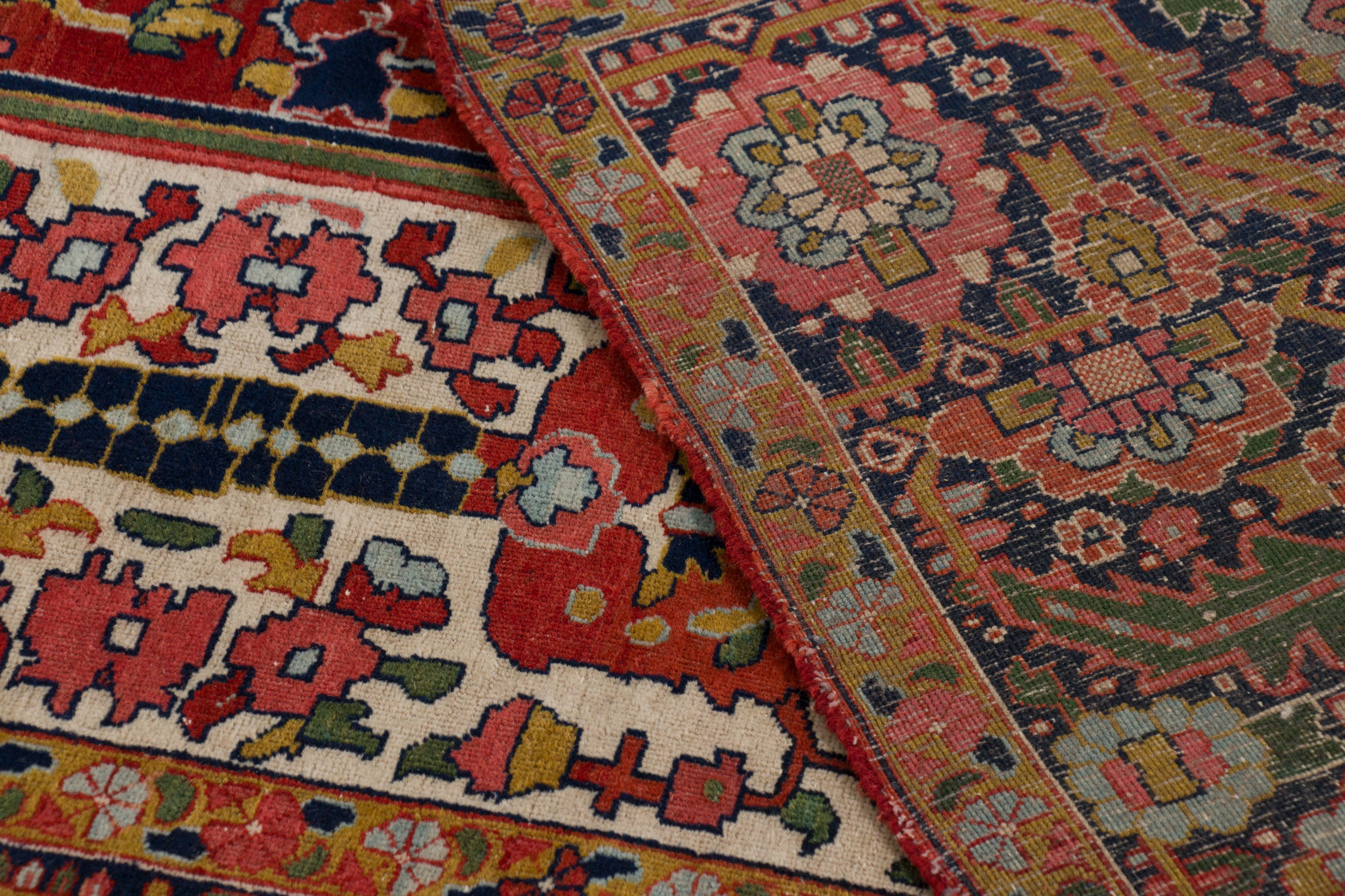 Antique Persian Serapi Rug
