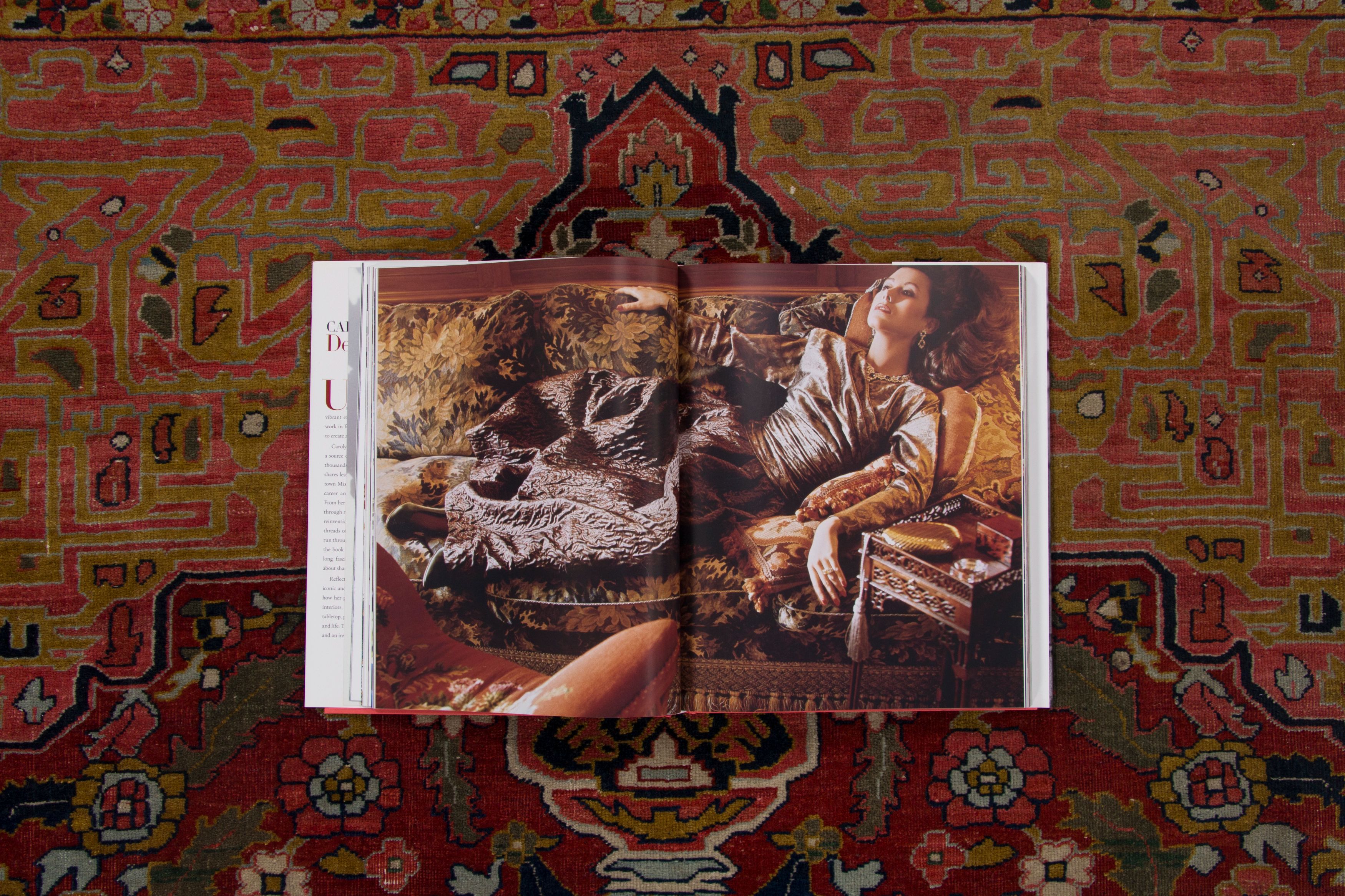 Antique Persian Serapi Rug