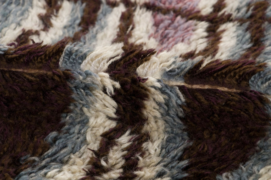 Vintage Scandinavian Rya Rug