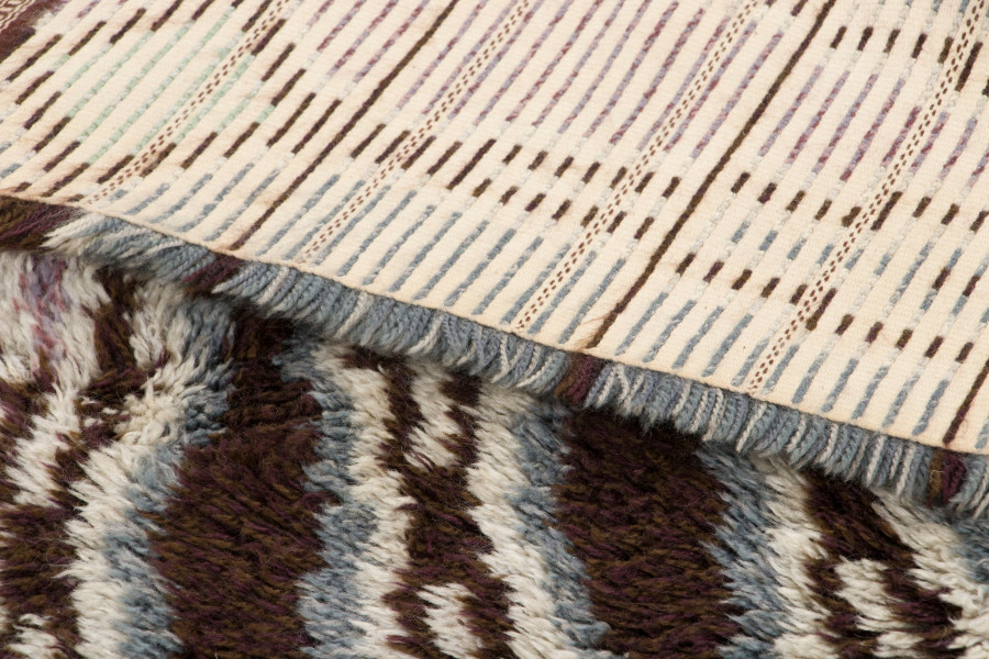 Vintage Scandinavian Rya Rug