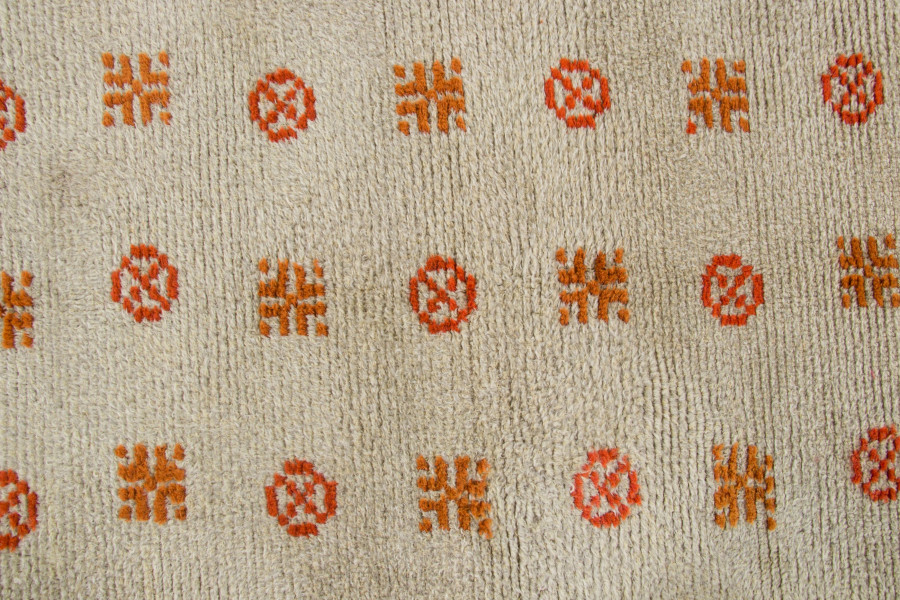 Vintage Swedish Rya Rug