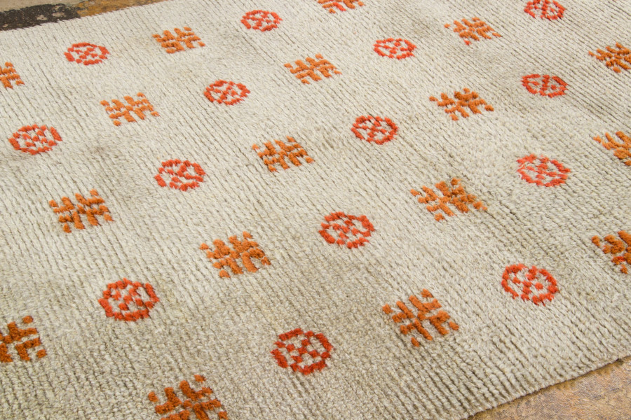 Vintage Swedish Rya Rug