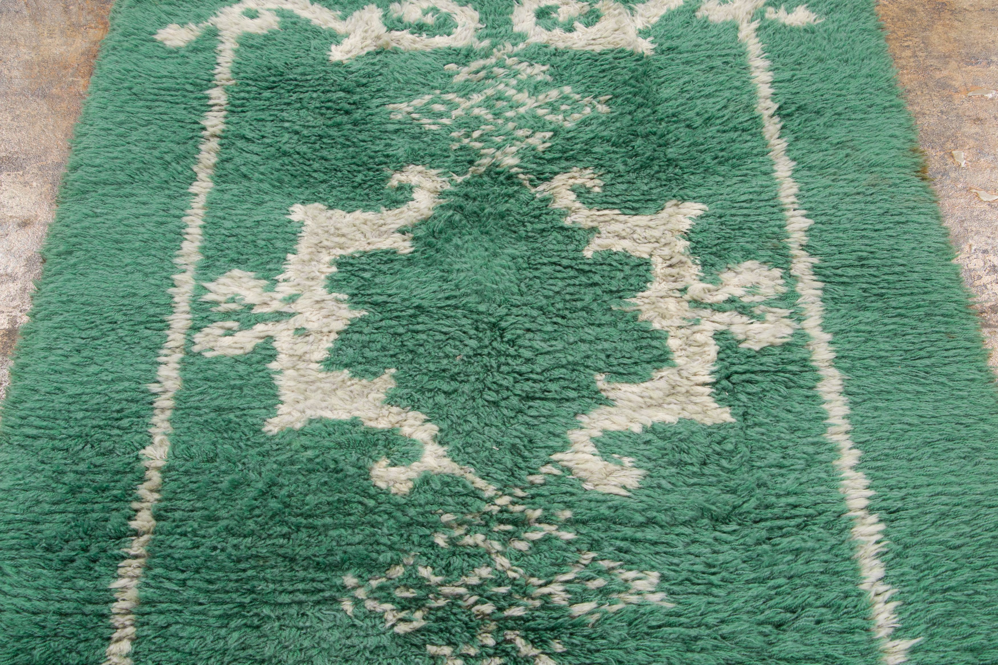 Vintage Swedish Rya Rug