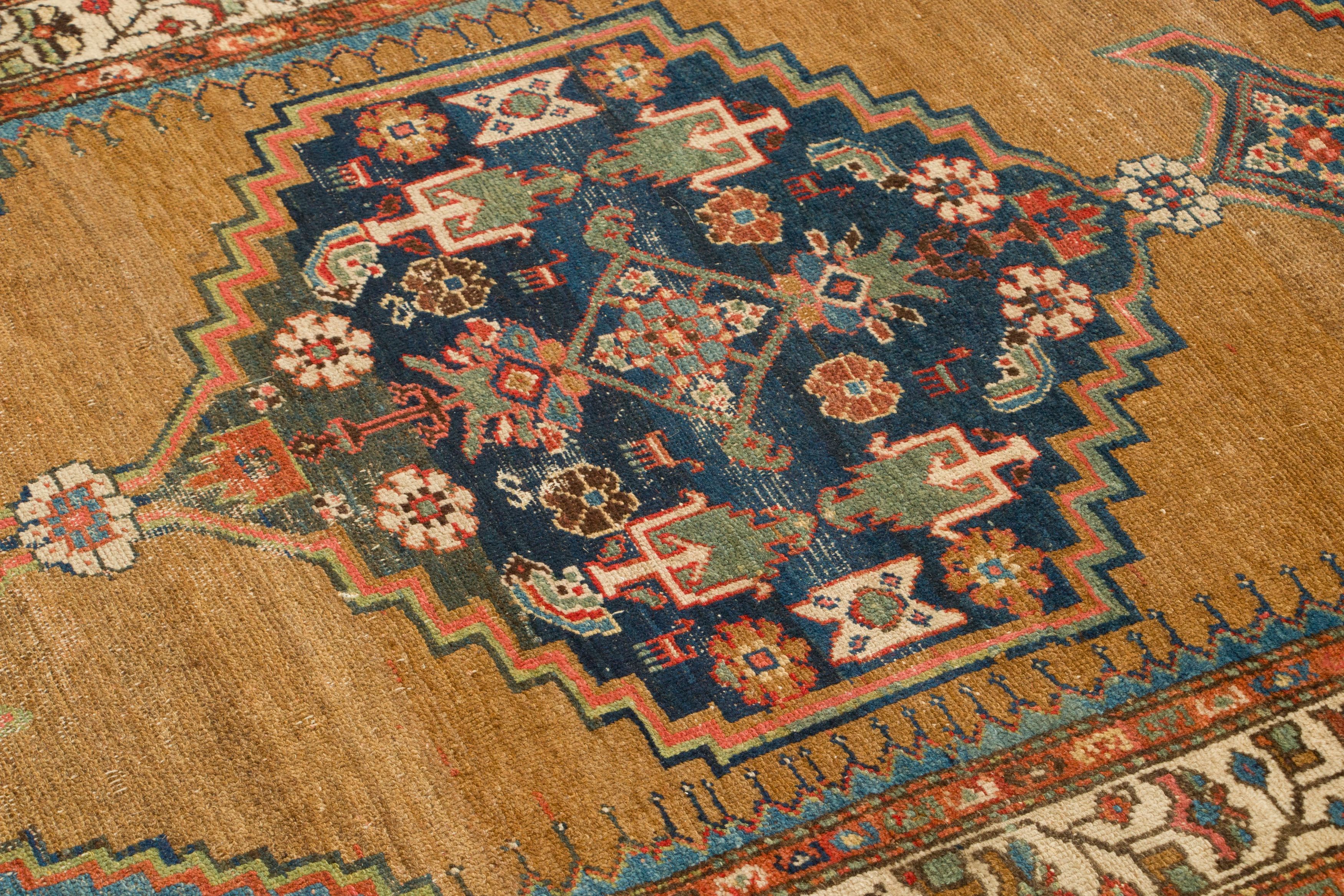 Antique Persian Heriz Runner