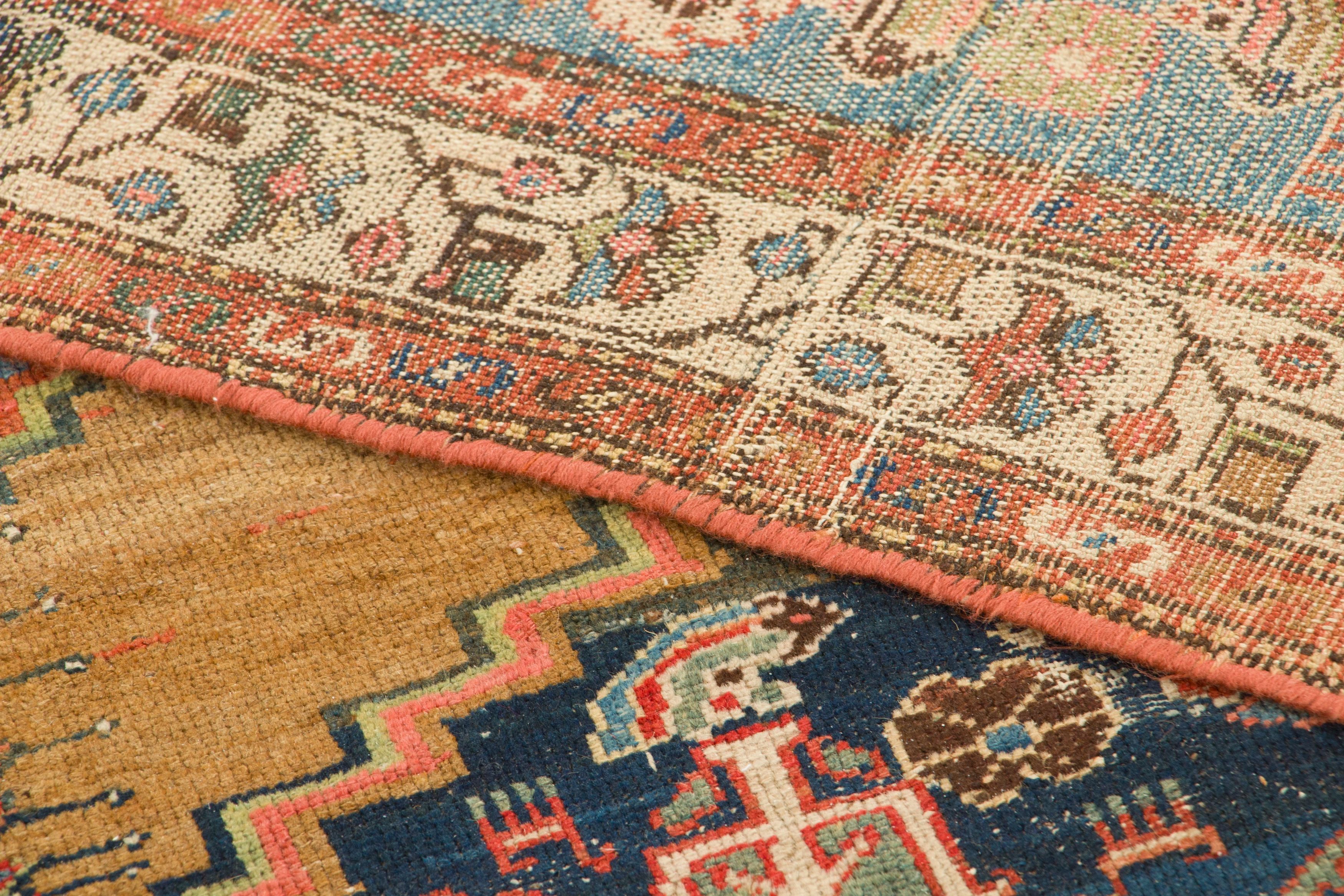Antique Persian Heriz Runner