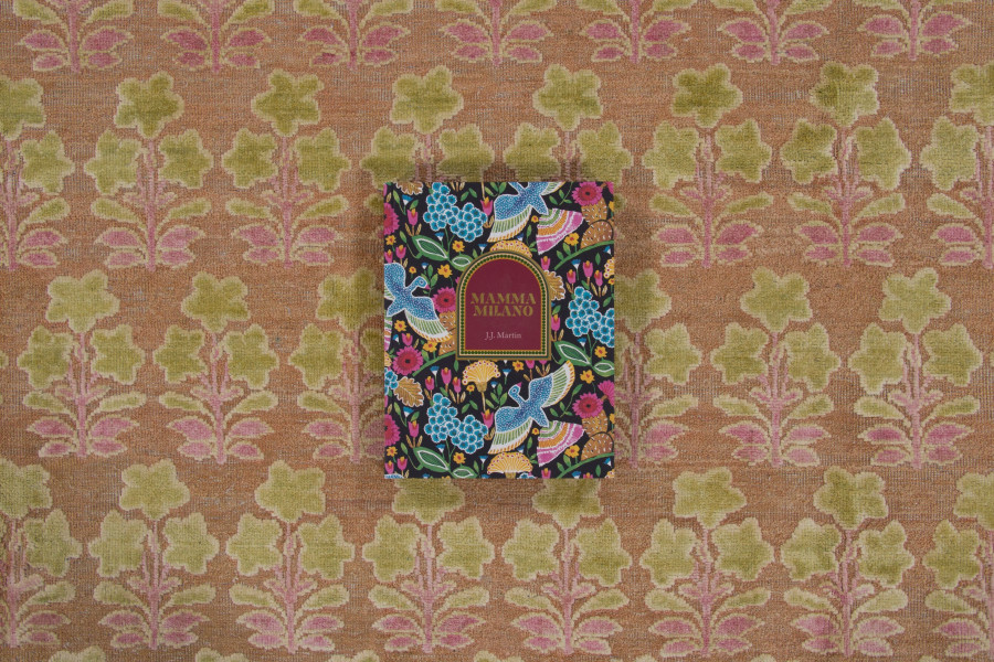 Contemporary Block Print Custom Rug