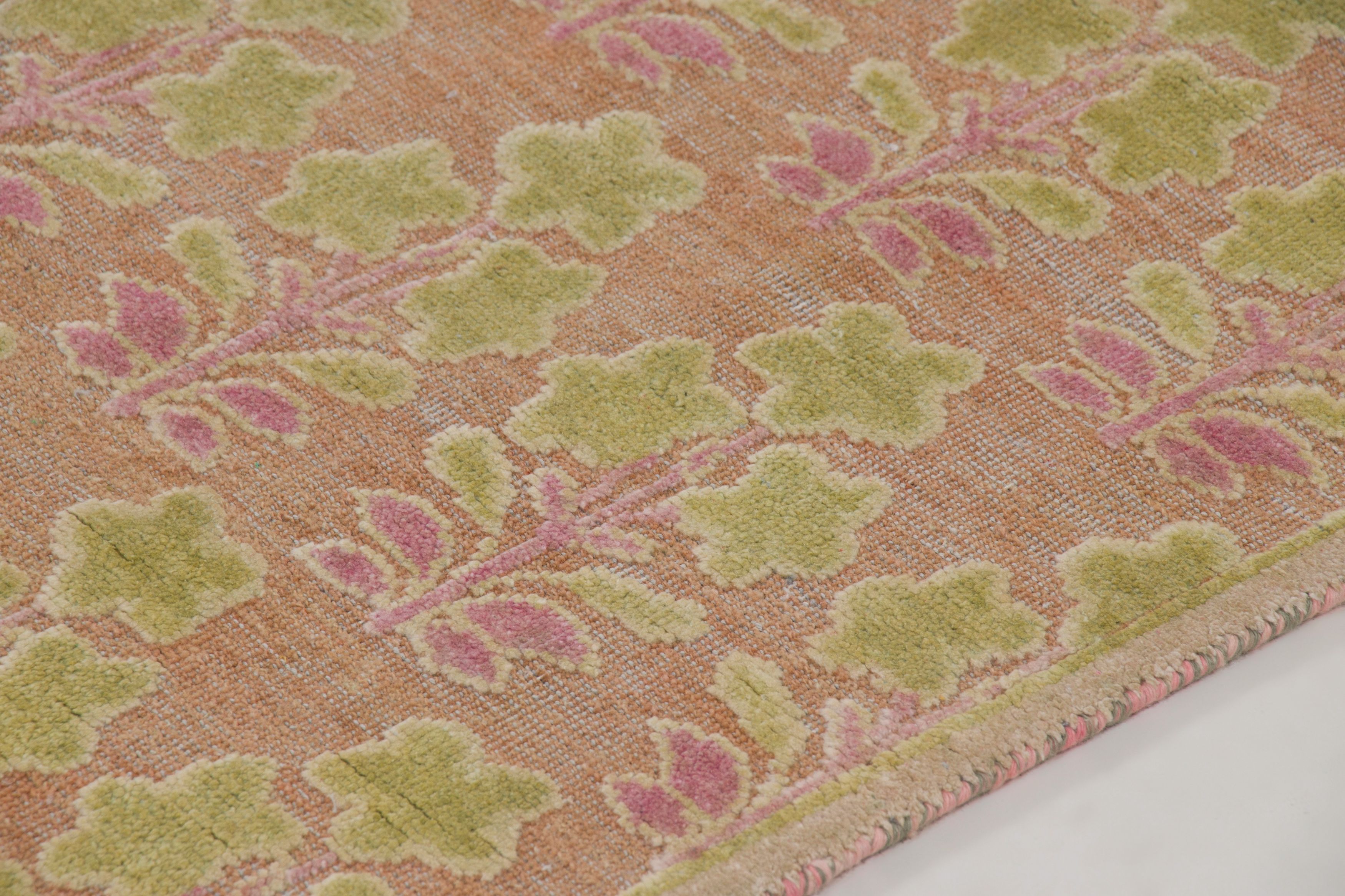 Contemporary Block Print Custom Rug