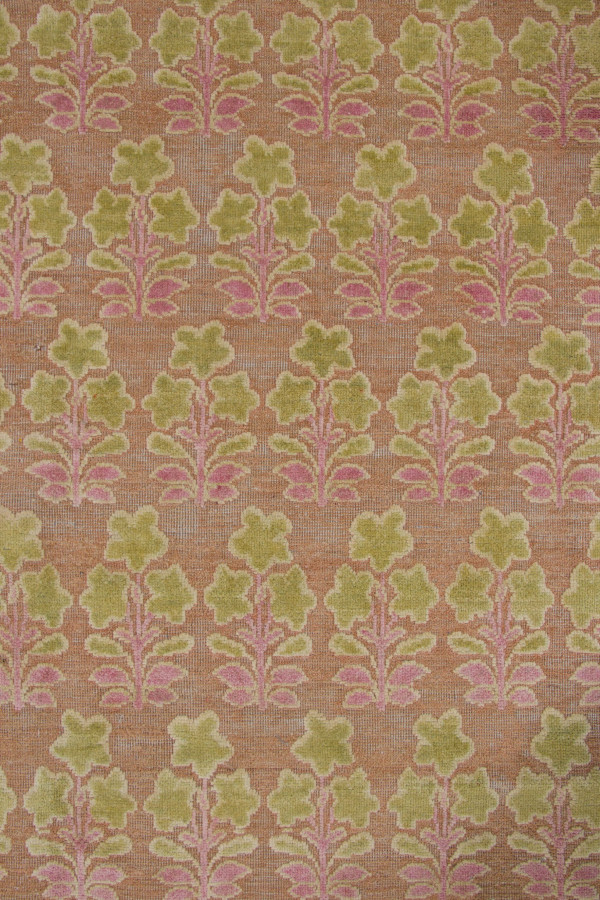Contemporary Block Print Custom Rug