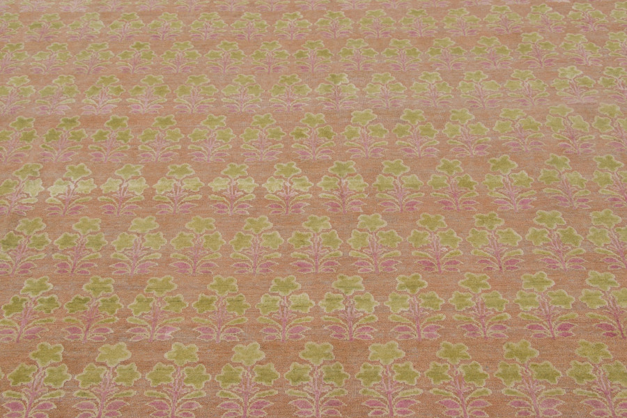Contemporary Block Print Custom Rug