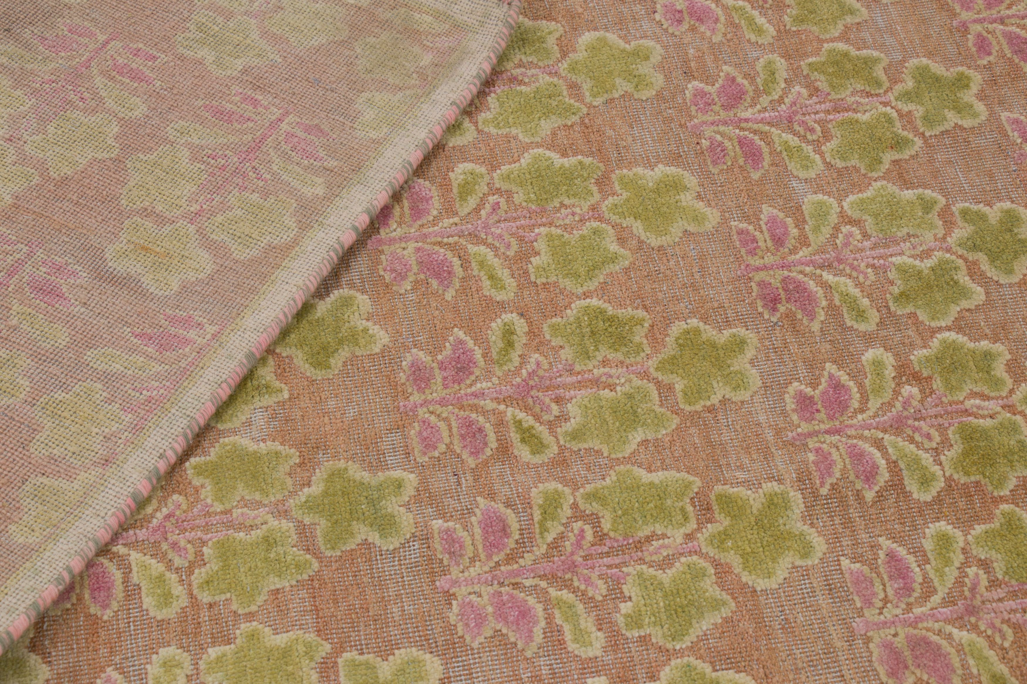 Contemporary Block Print Custom Rug