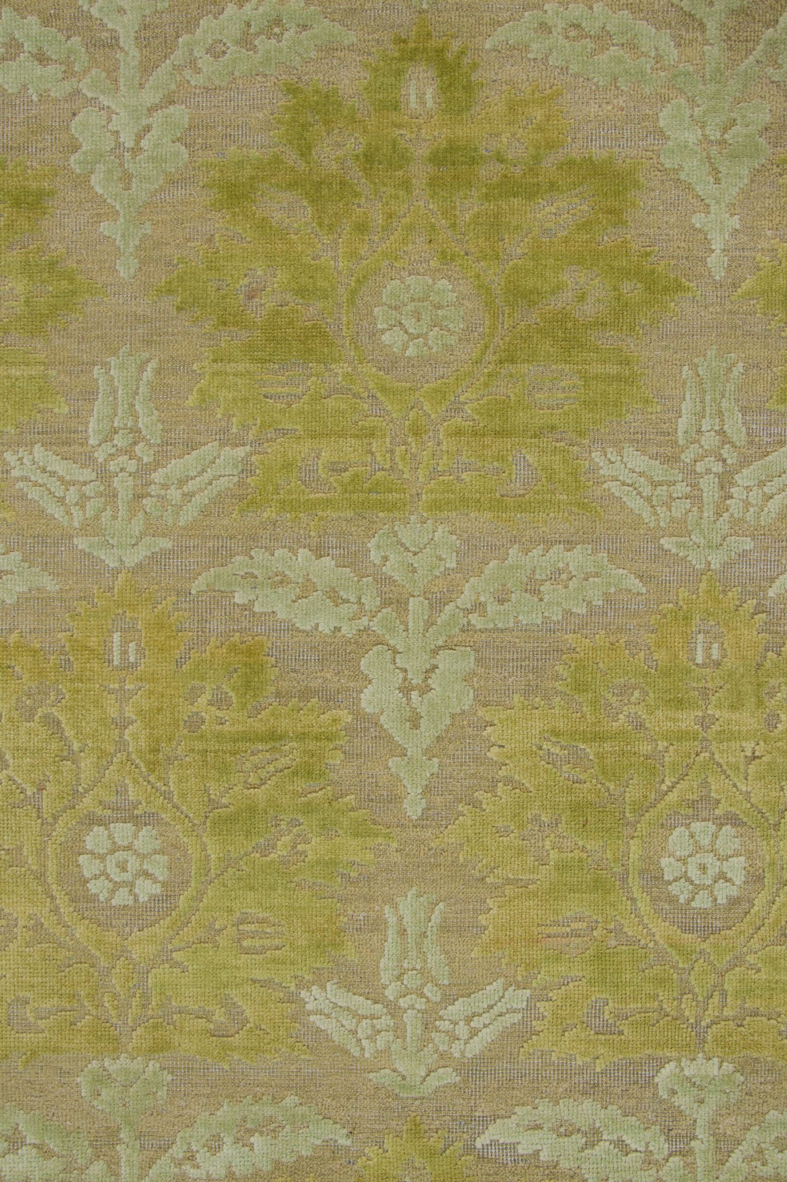Block Print Floral Custom Rug