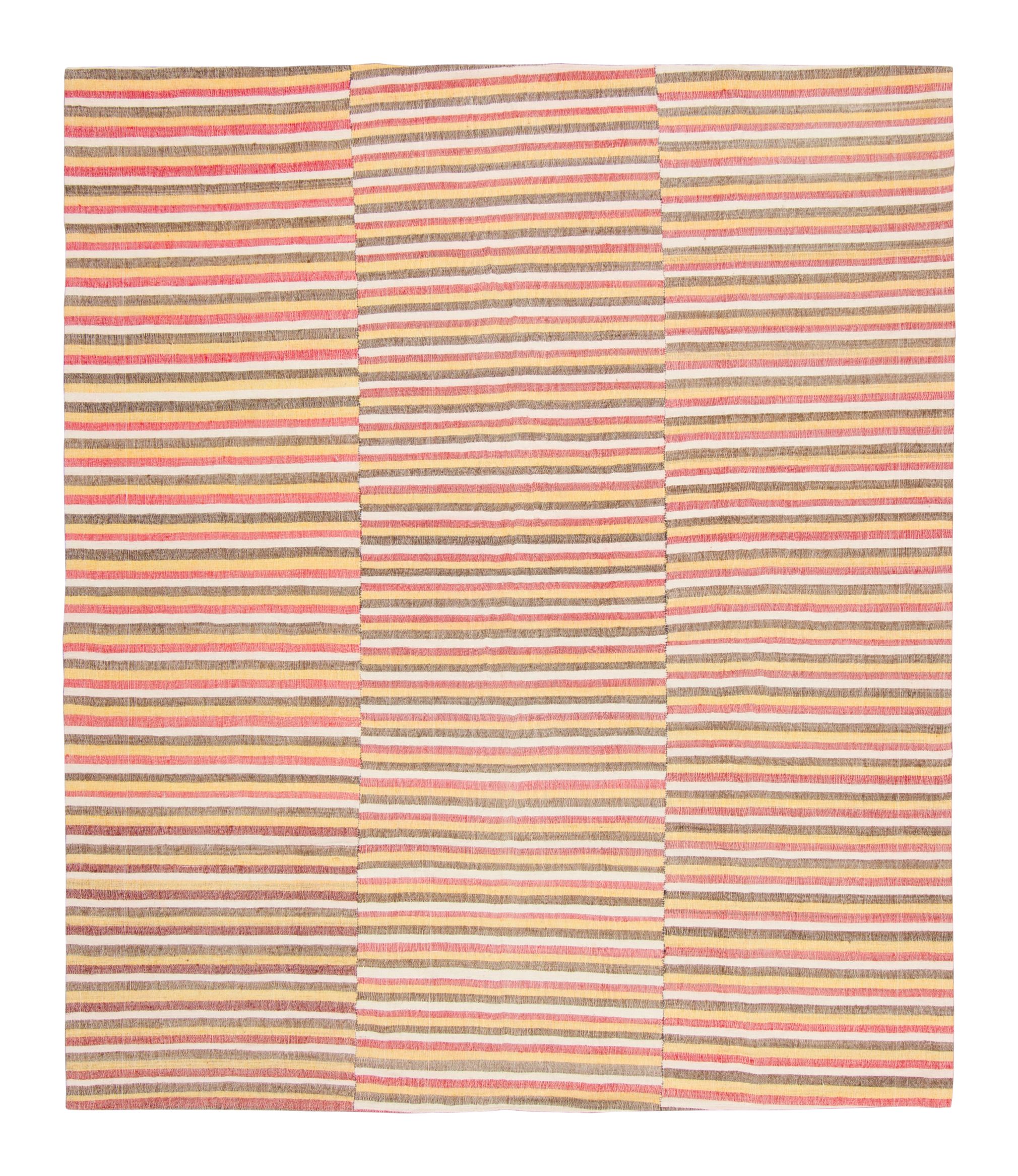 Vintage Striped Kilim Rug