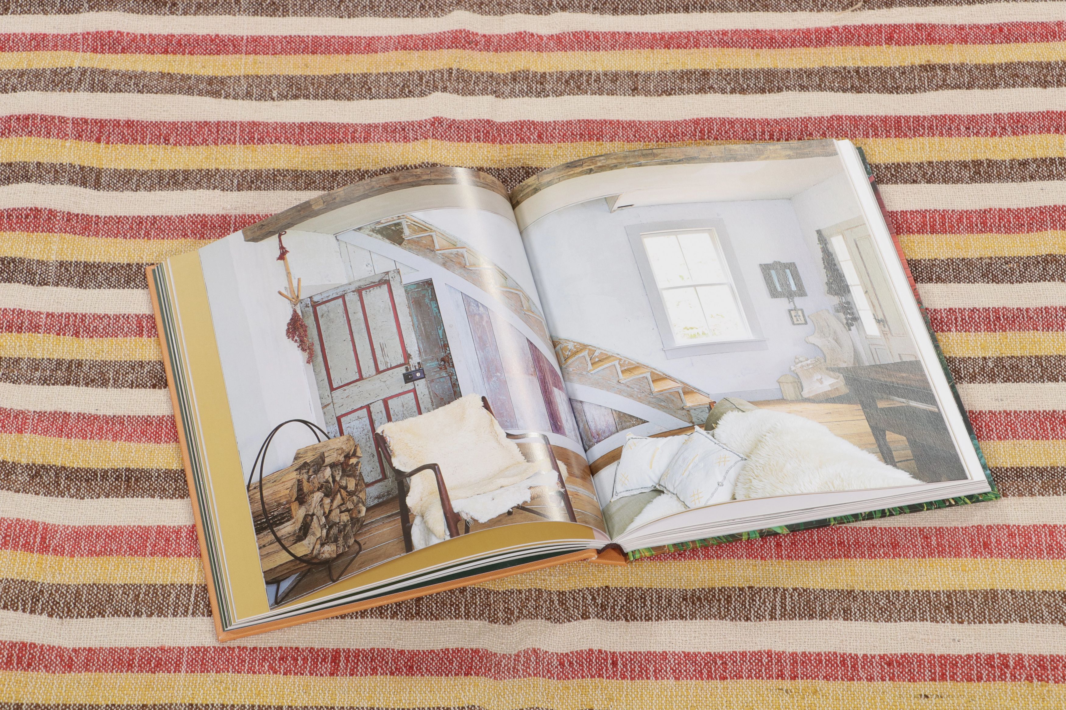 Vintage Striped Kilim Rug