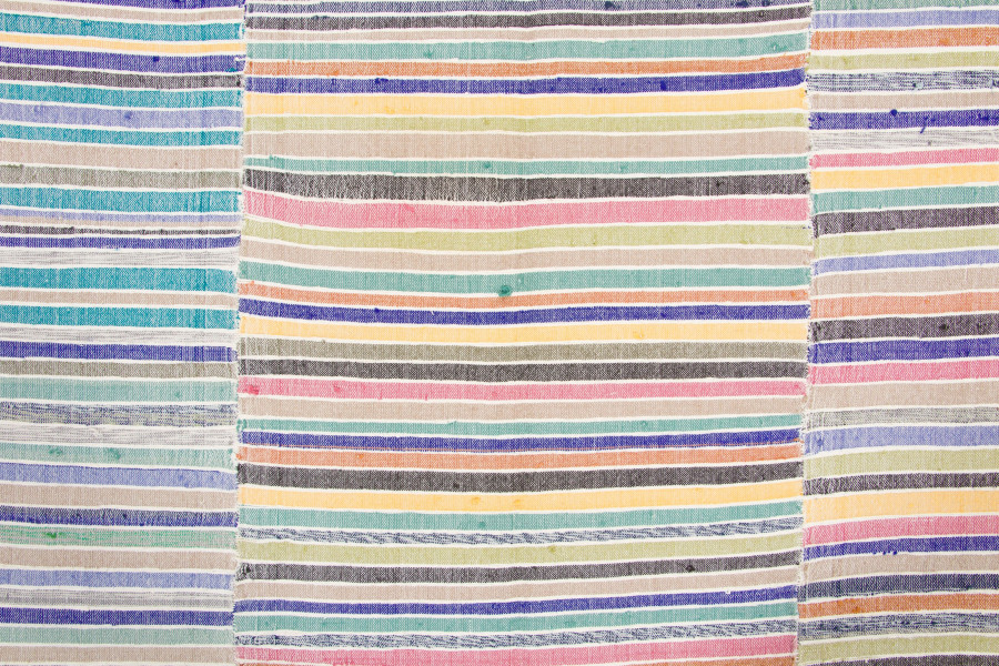 Vintage Striped Kilim Rug