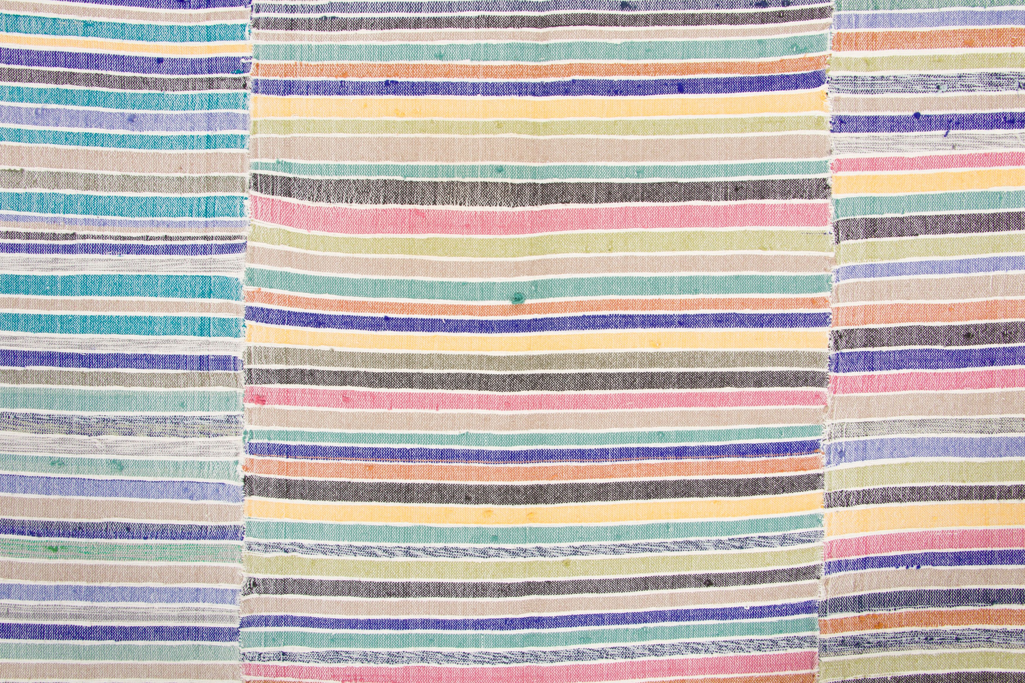 Vintage Striped Kilim Rug