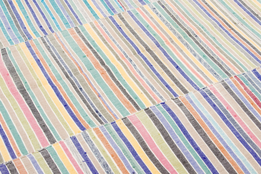 Vintage Striped Kilim Rug