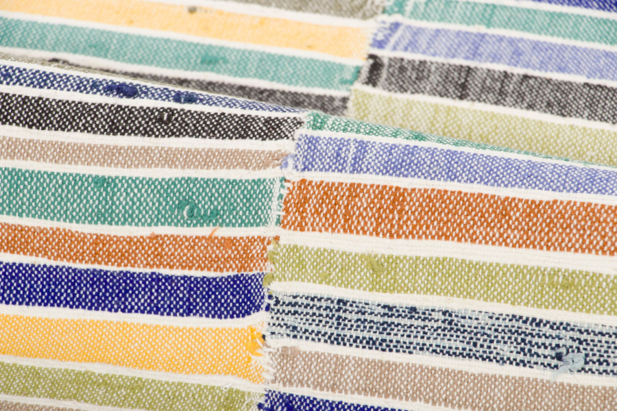 Vintage Striped Kilim Rug