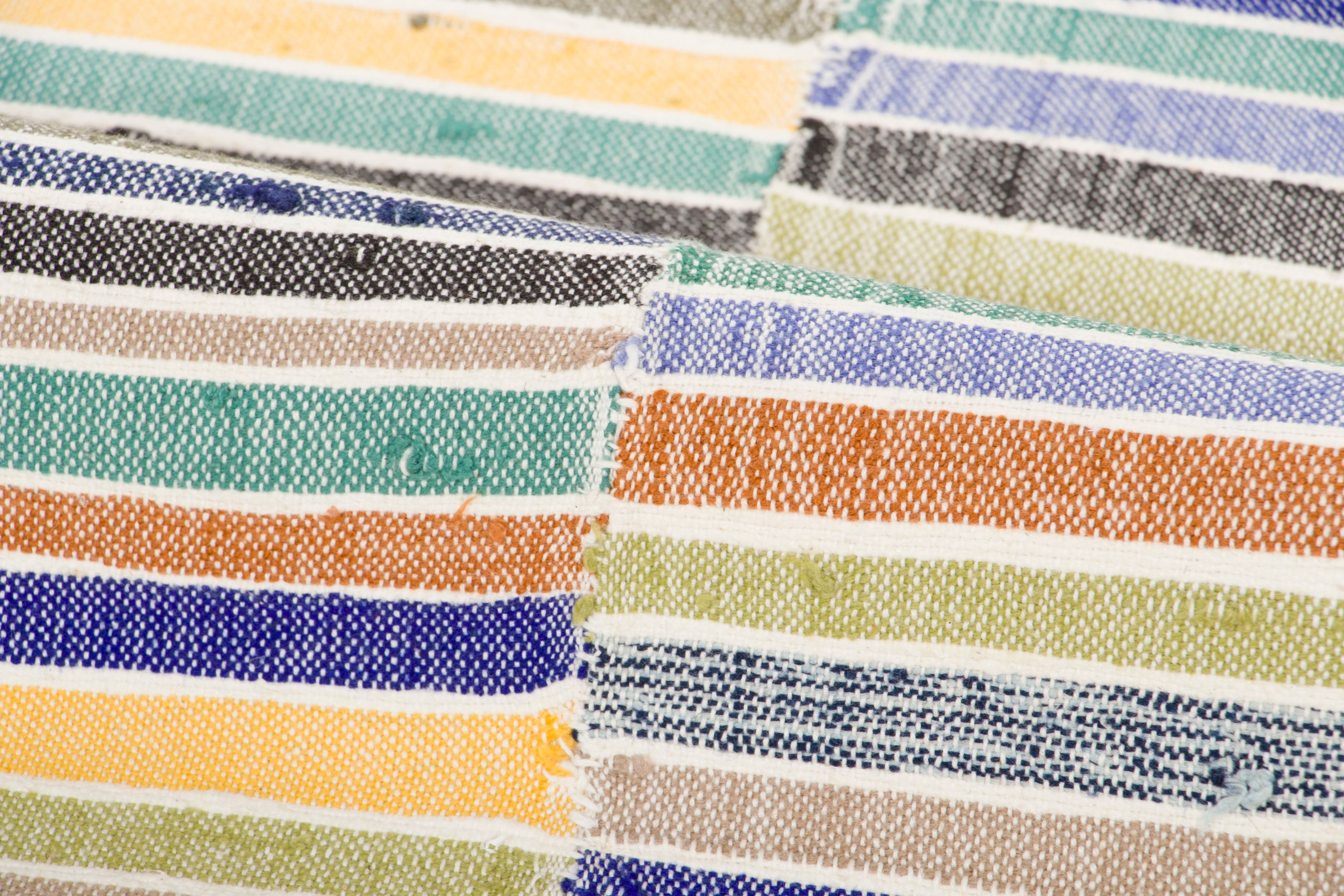 Vintage Striped Kilim Rug