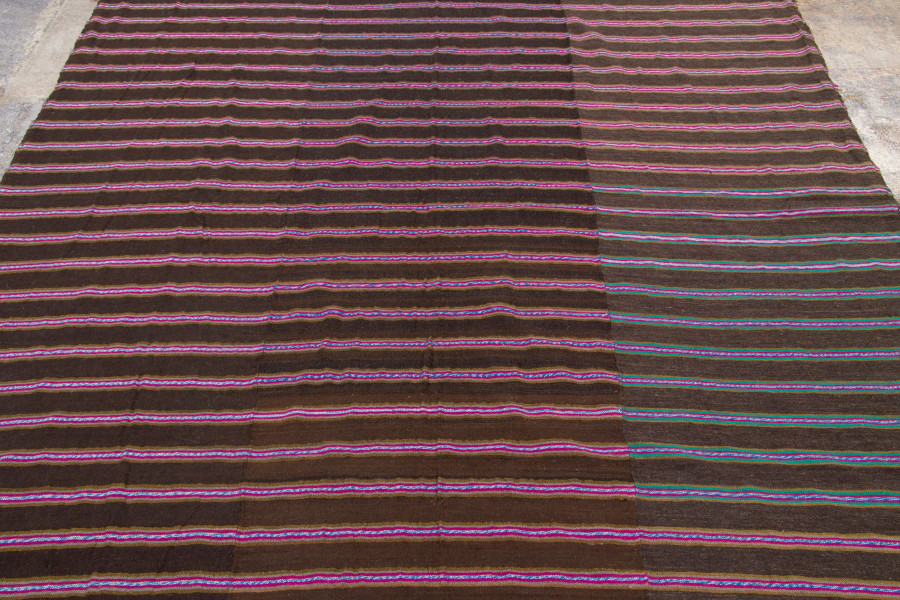 Vintage Striped Kilim Rug