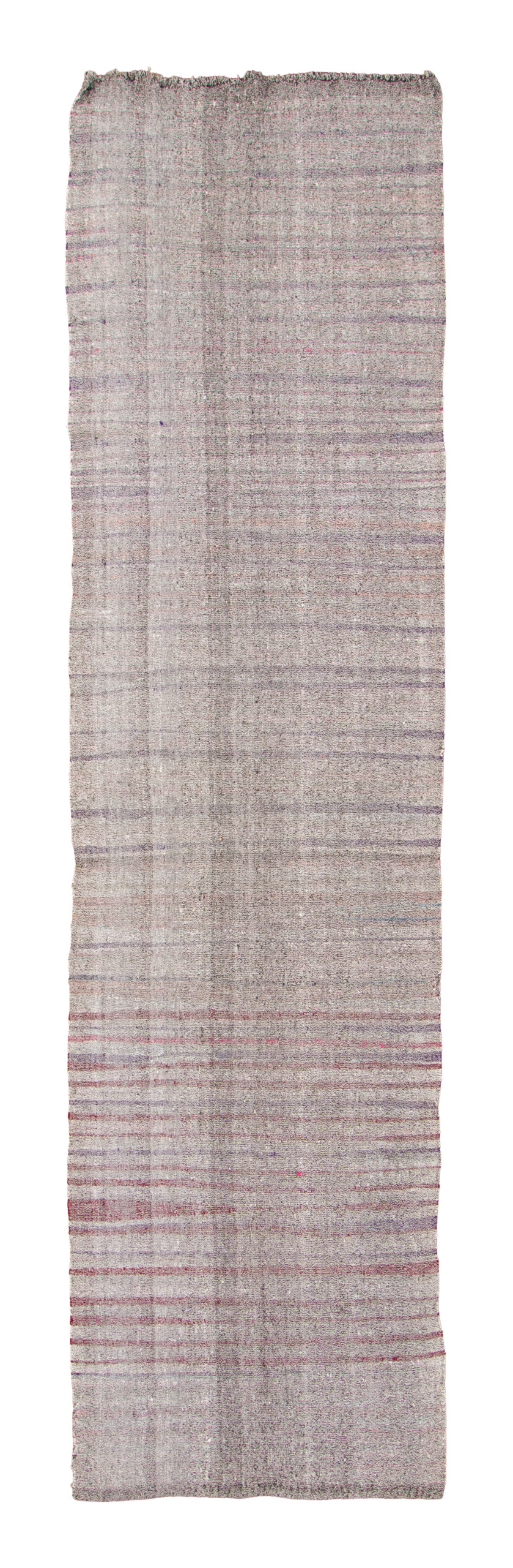 Vintage Chaput Kilim Striped Runner