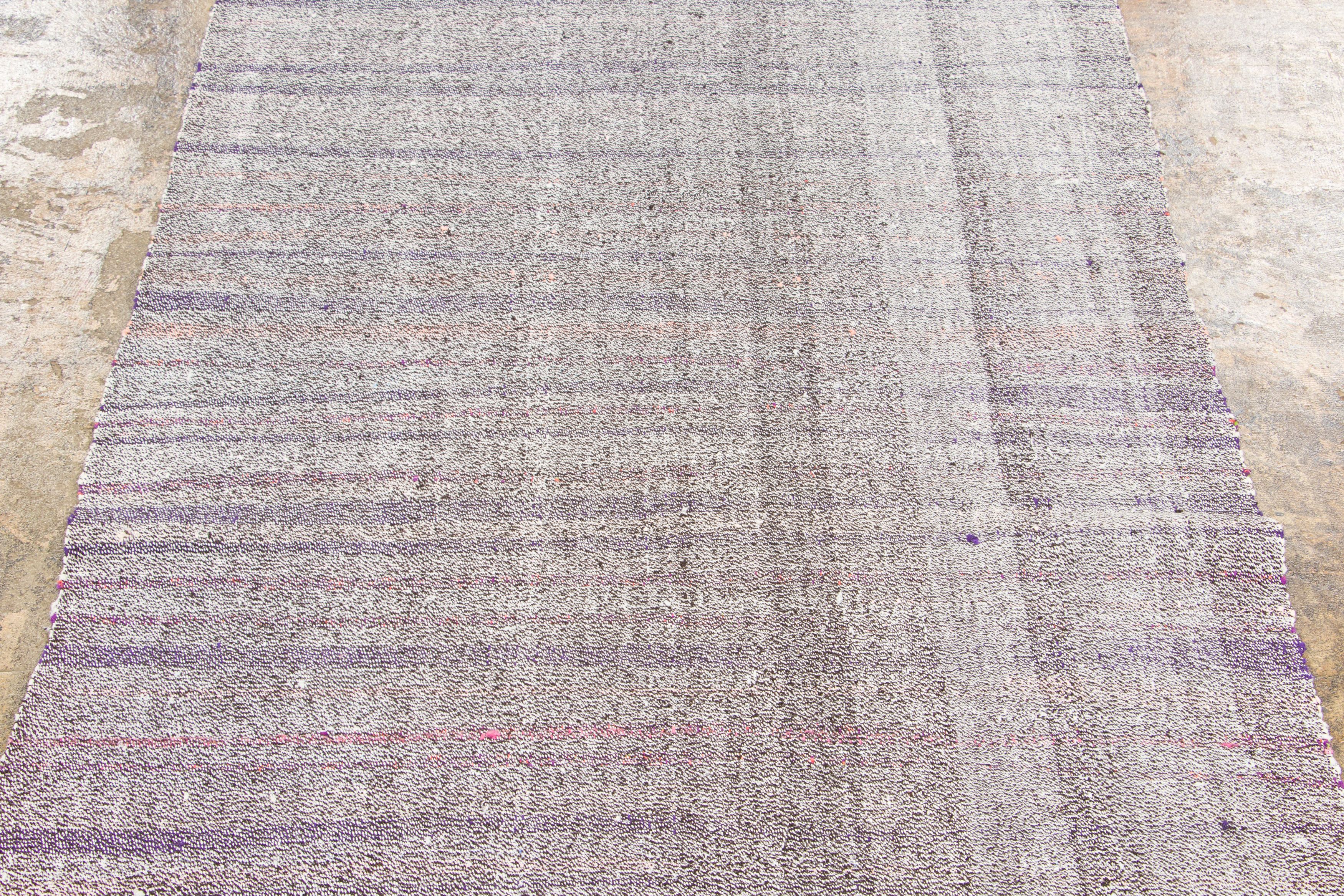Vintage Chaput Kilim Striped Runner