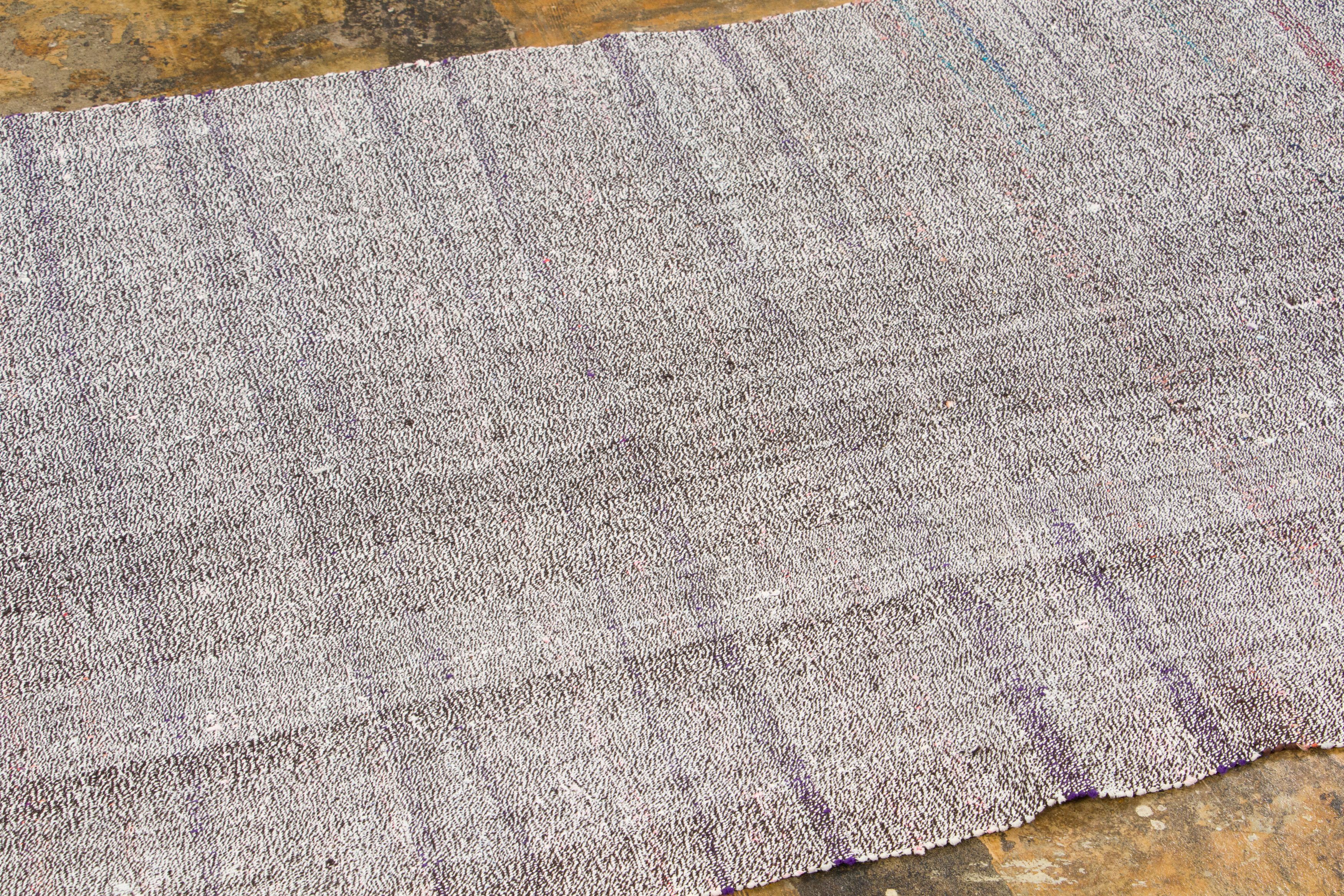 Vintage Chaput Kilim Striped Runner