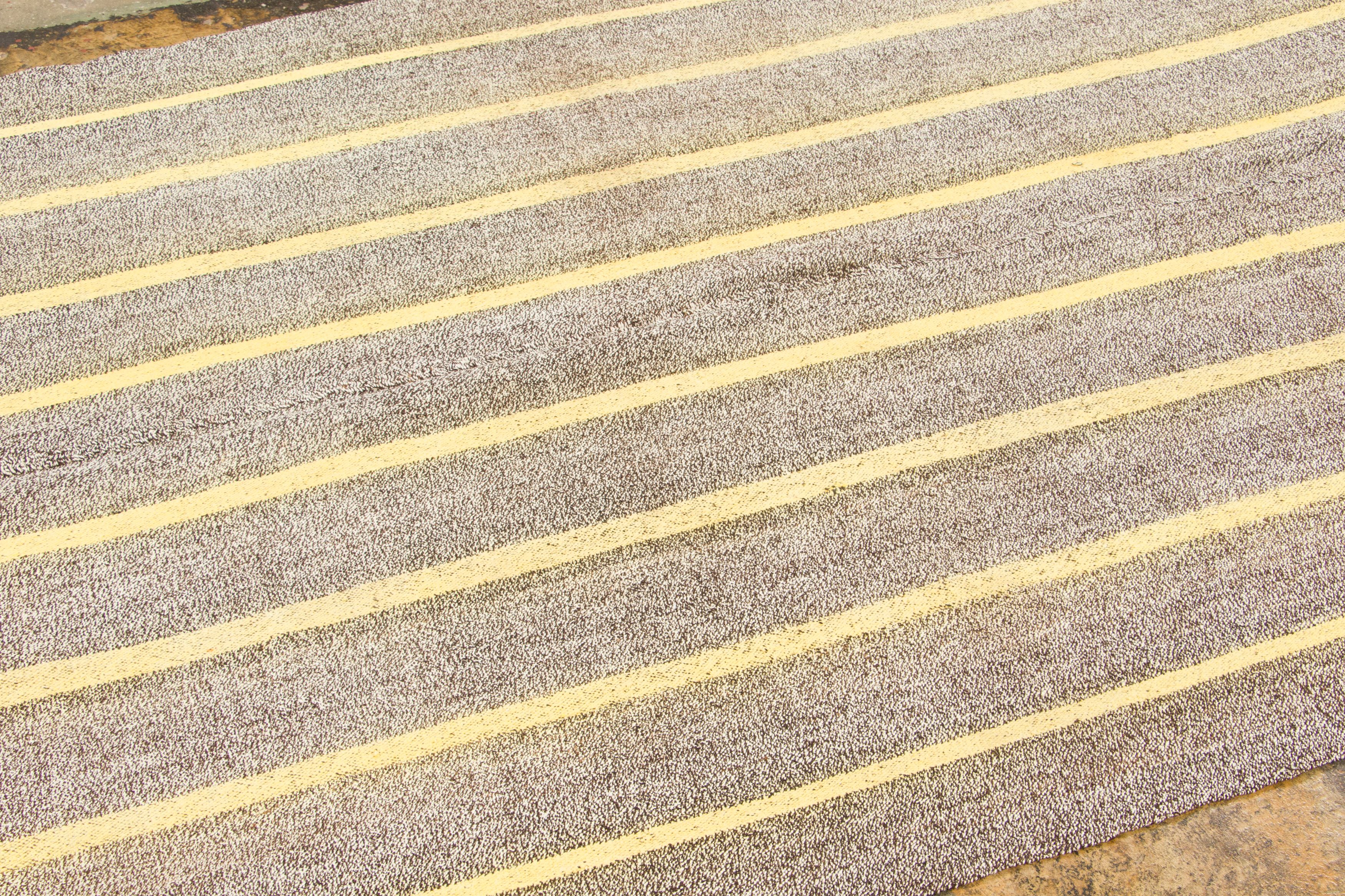 Vintage Striped Kilim Rug