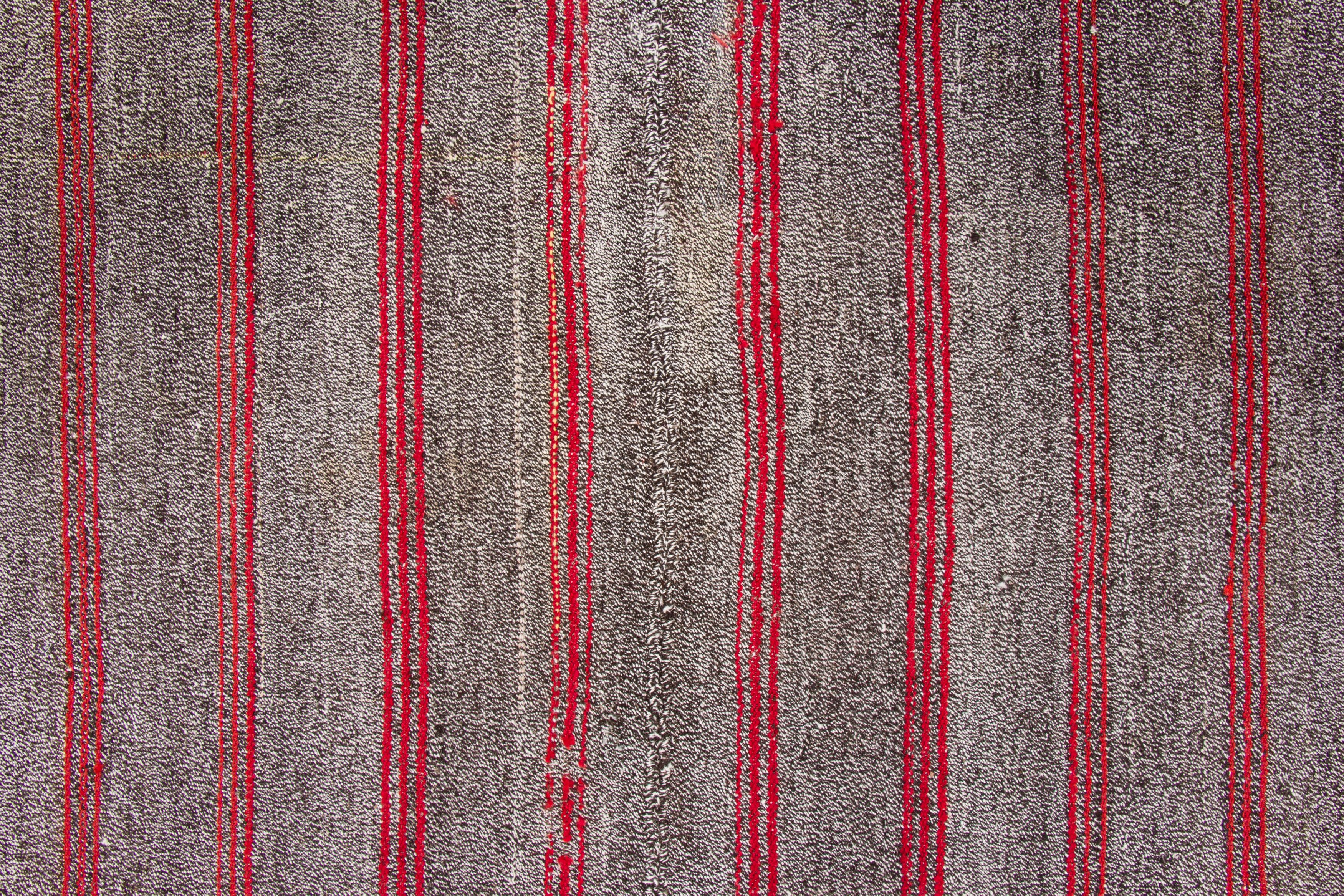 Vintage Striped Kilim Rug
