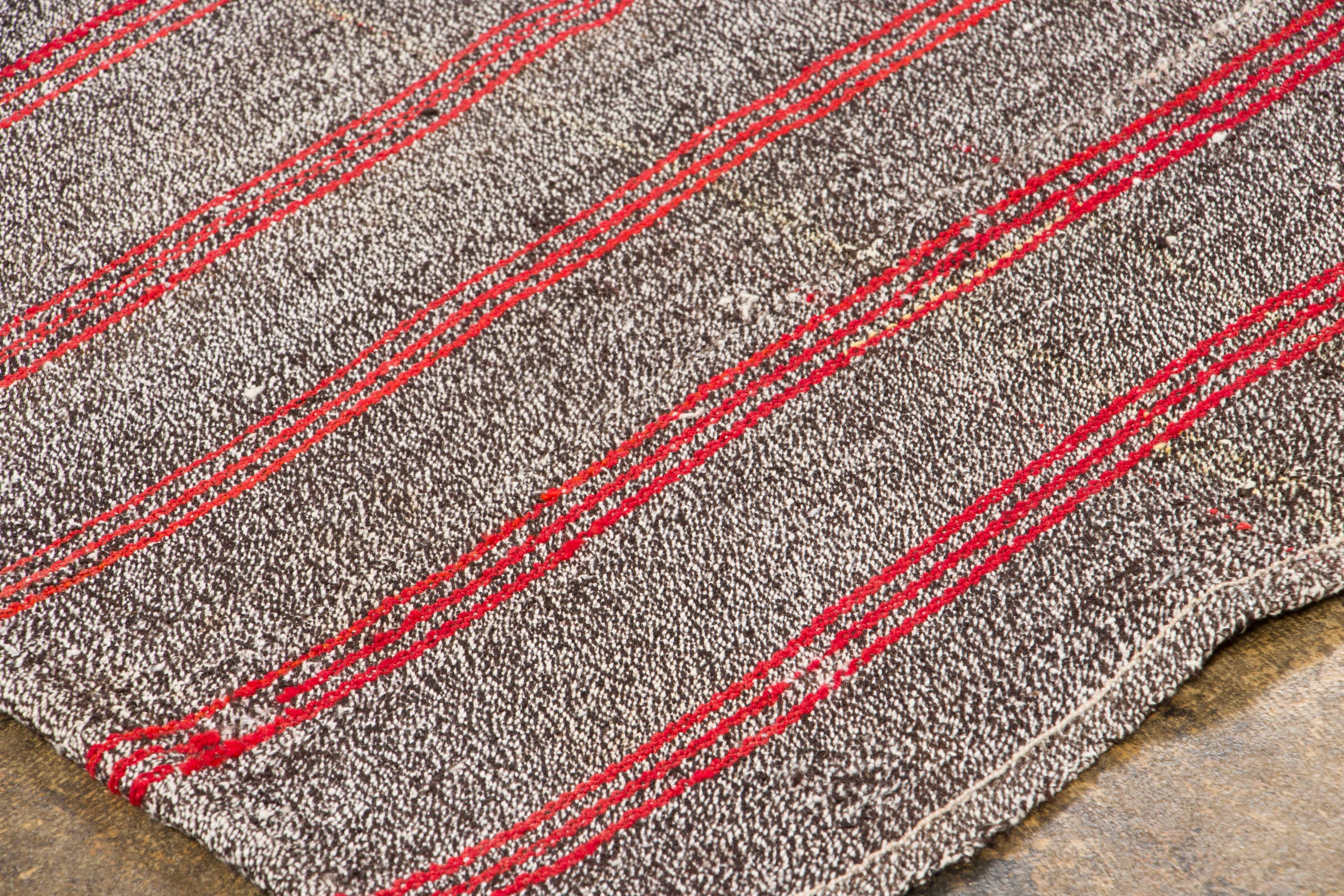 Vintage Striped Kilim Rug