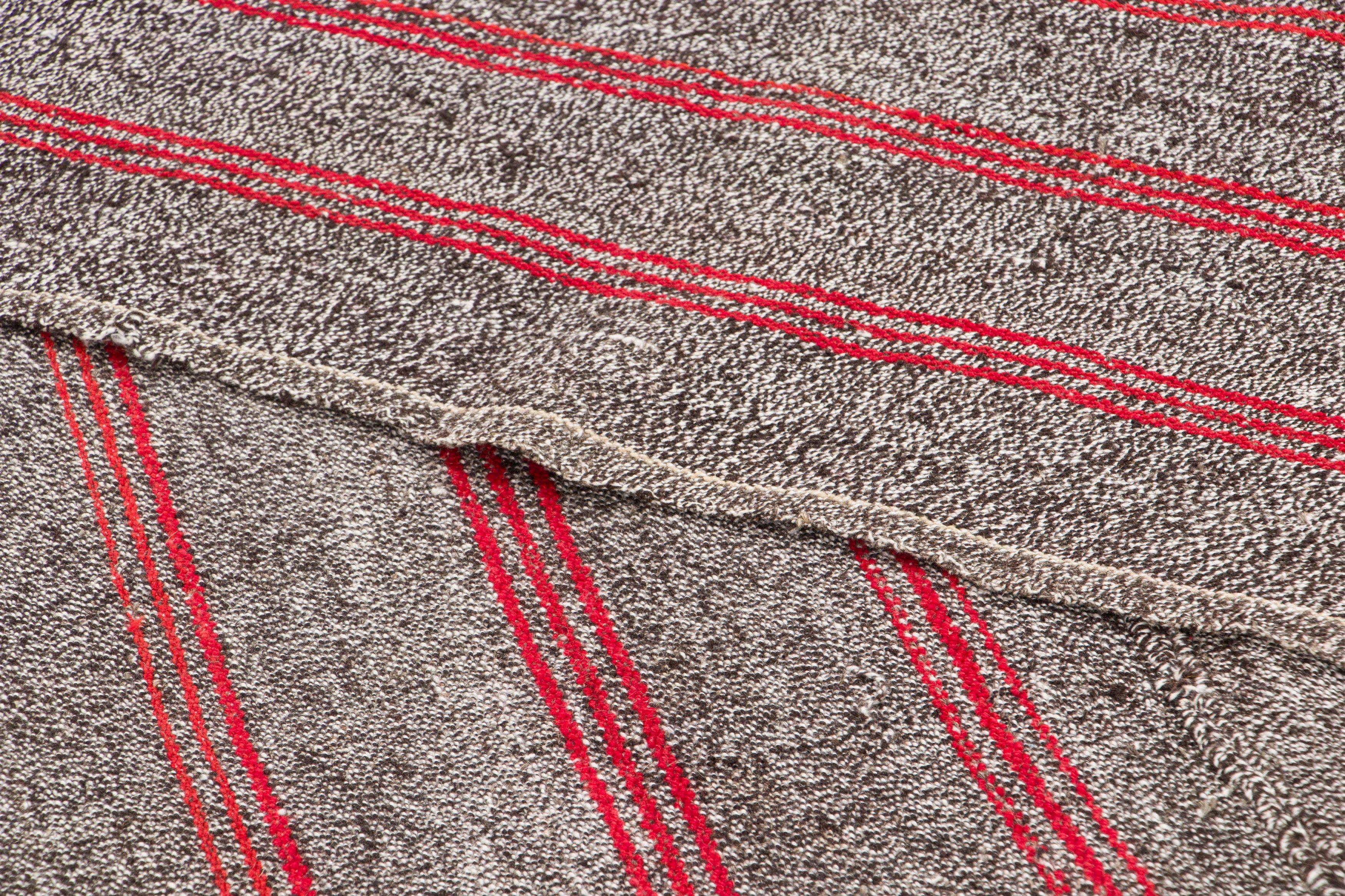 Vintage Striped Kilim Rug