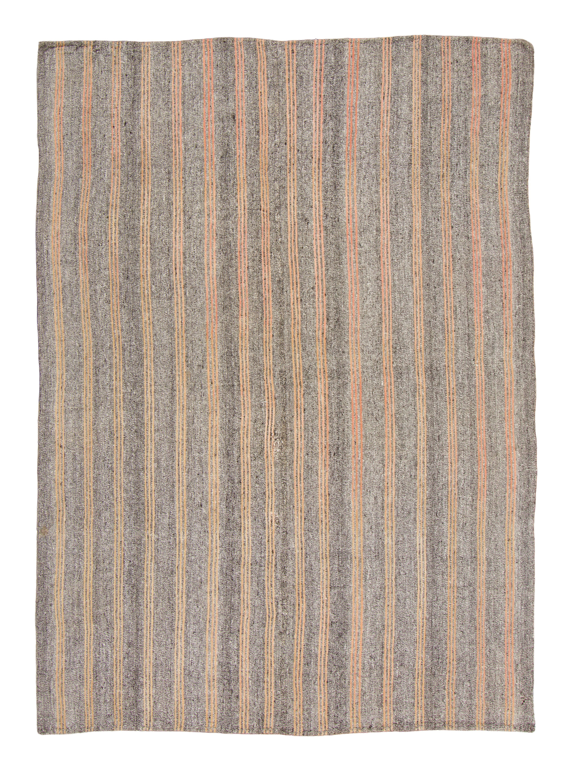 Vintage Striped Kilim Rug
