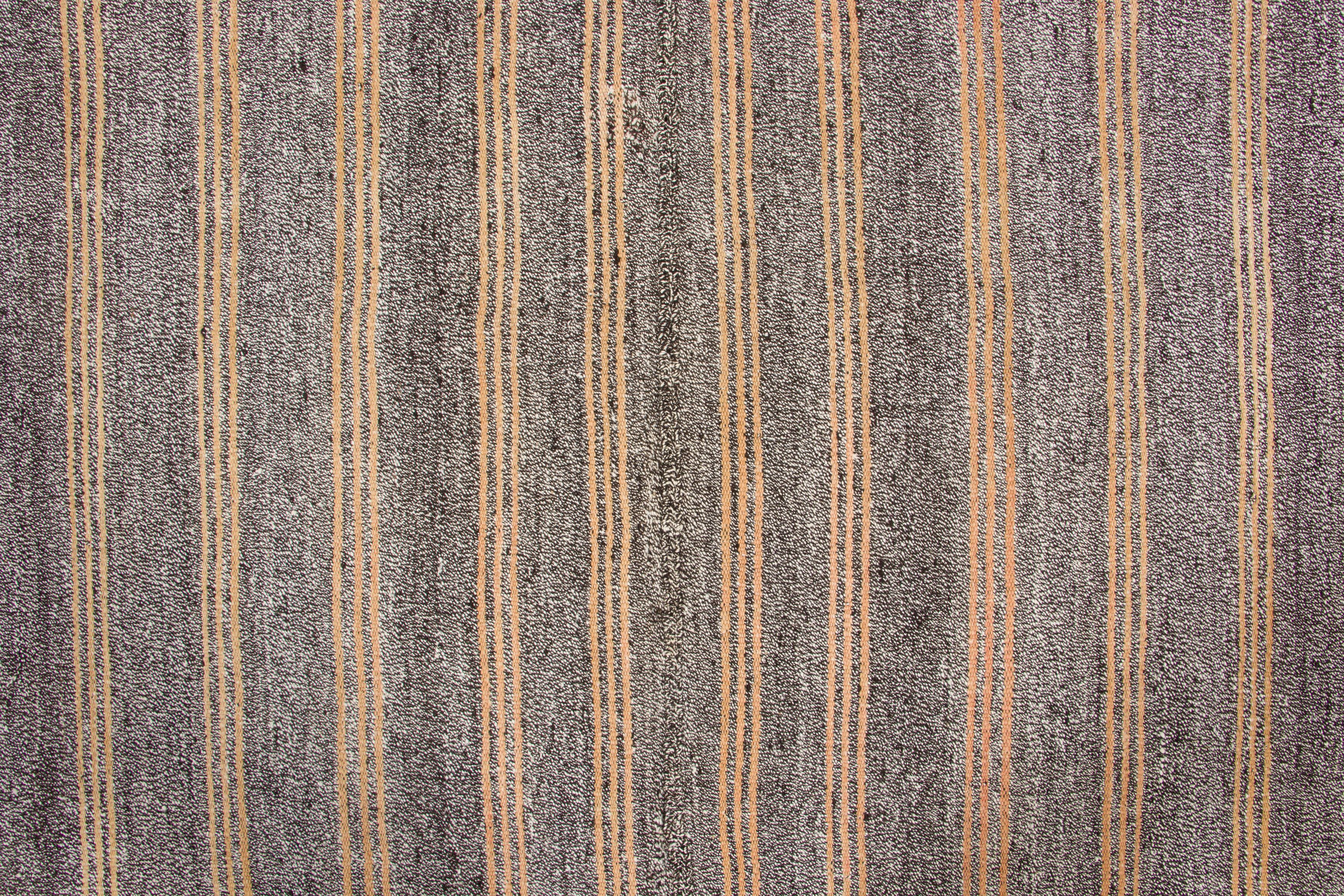 Vintage Striped Kilim Rug
