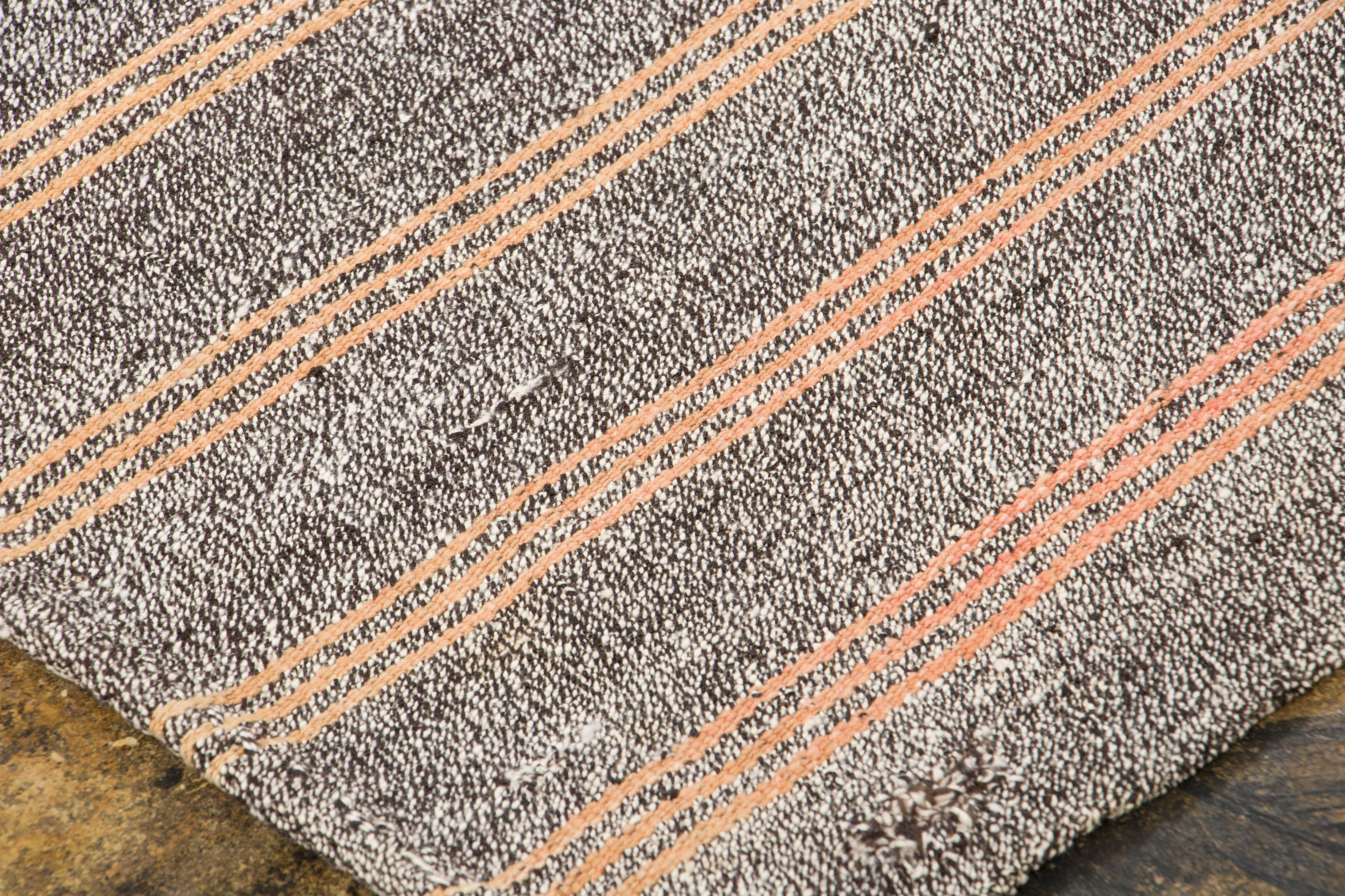 Vintage Striped Kilim Rug