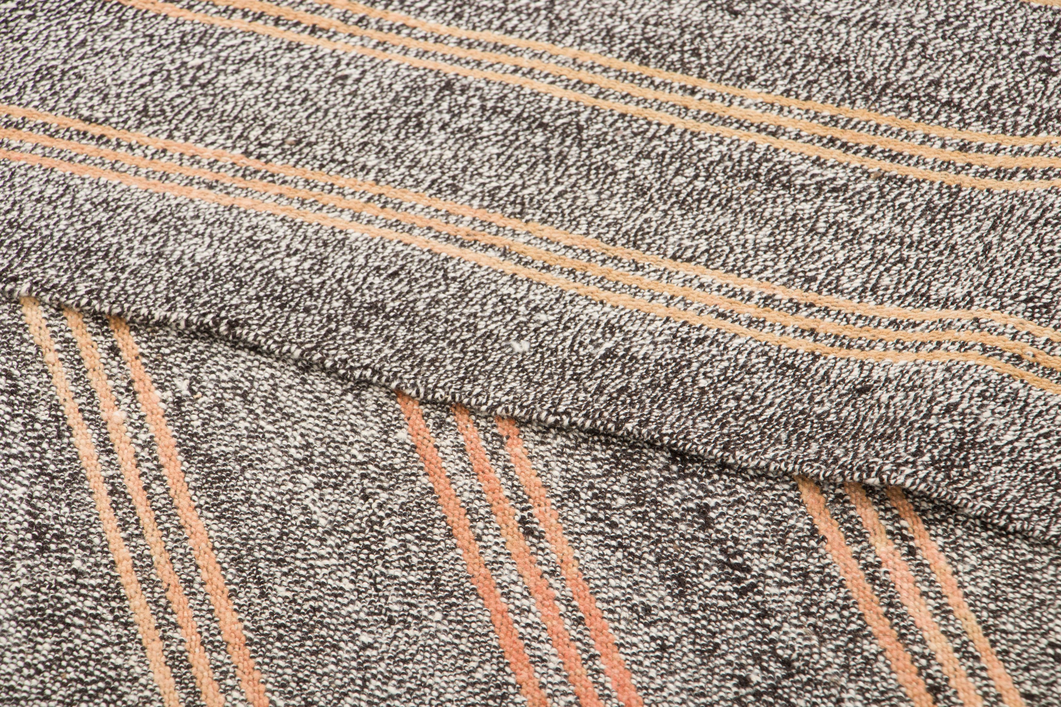 Vintage Striped Kilim Rug